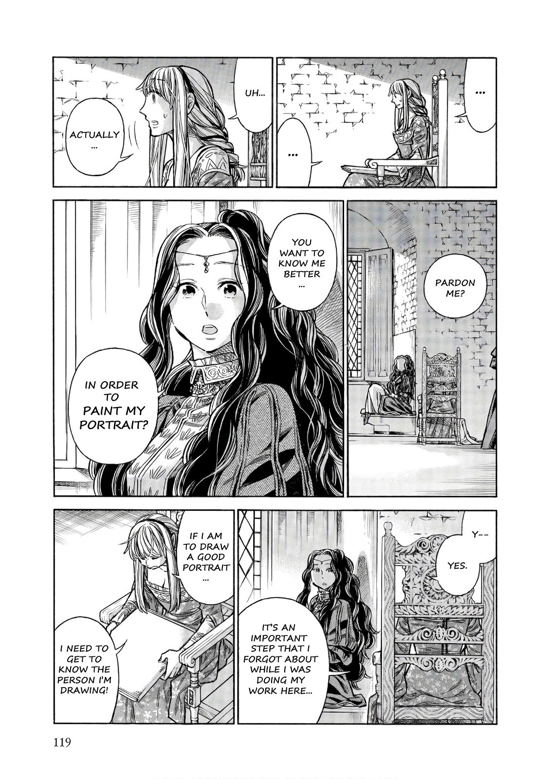 Arte Chapter 49 page 8 - Chapter 49: The Letter