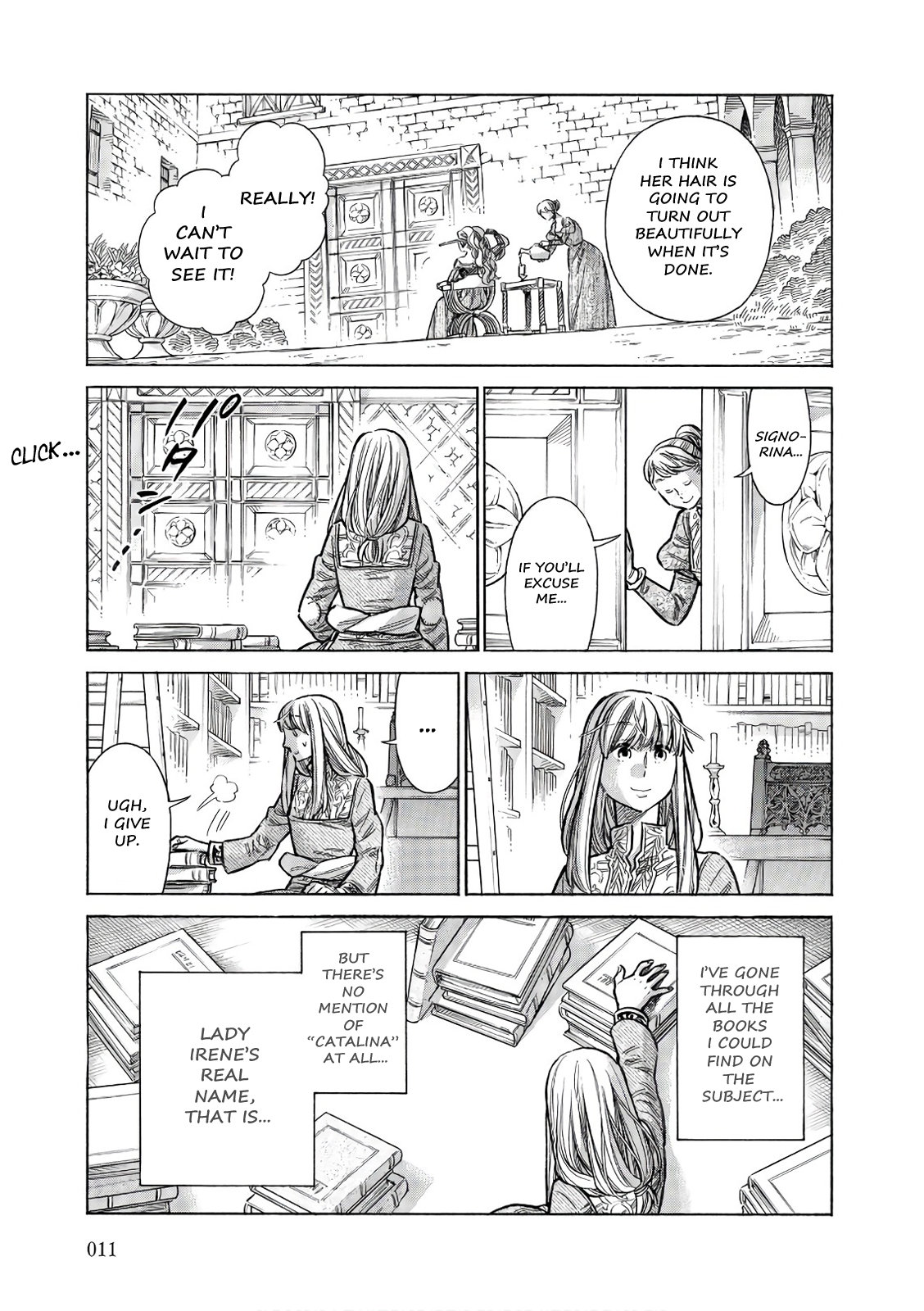 Arte Chapter 51 page 10 - Chapter 51: The Castilian Princess