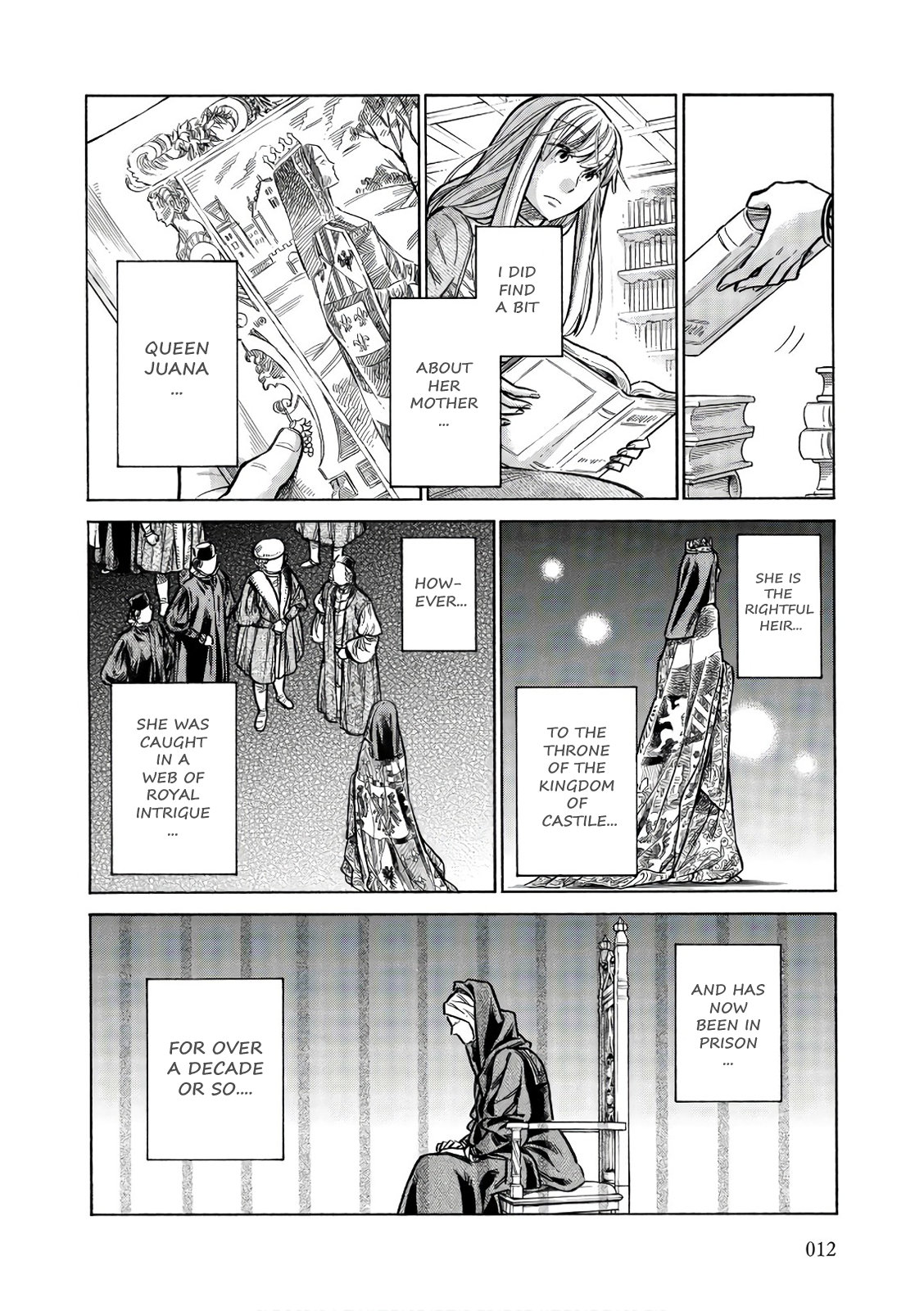 Arte Chapter 51 page 11 - Chapter 51: The Castilian Princess