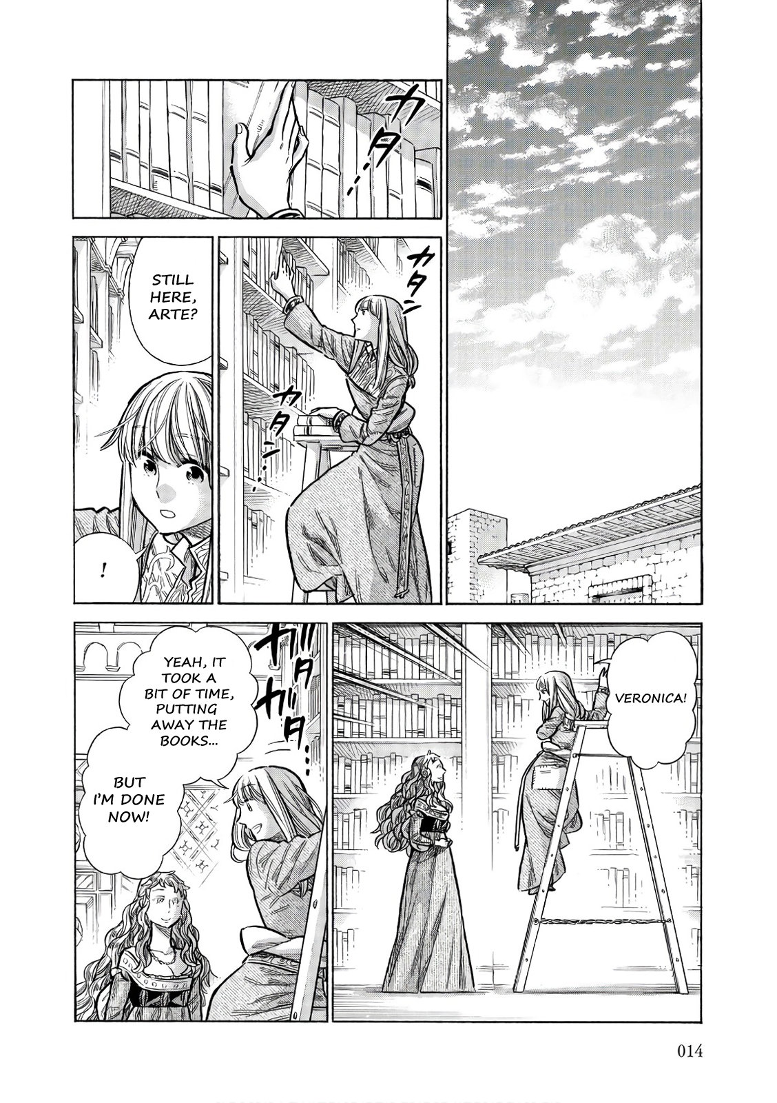 Arte Chapter 51 page 13 - Chapter 51: The Castilian Princess