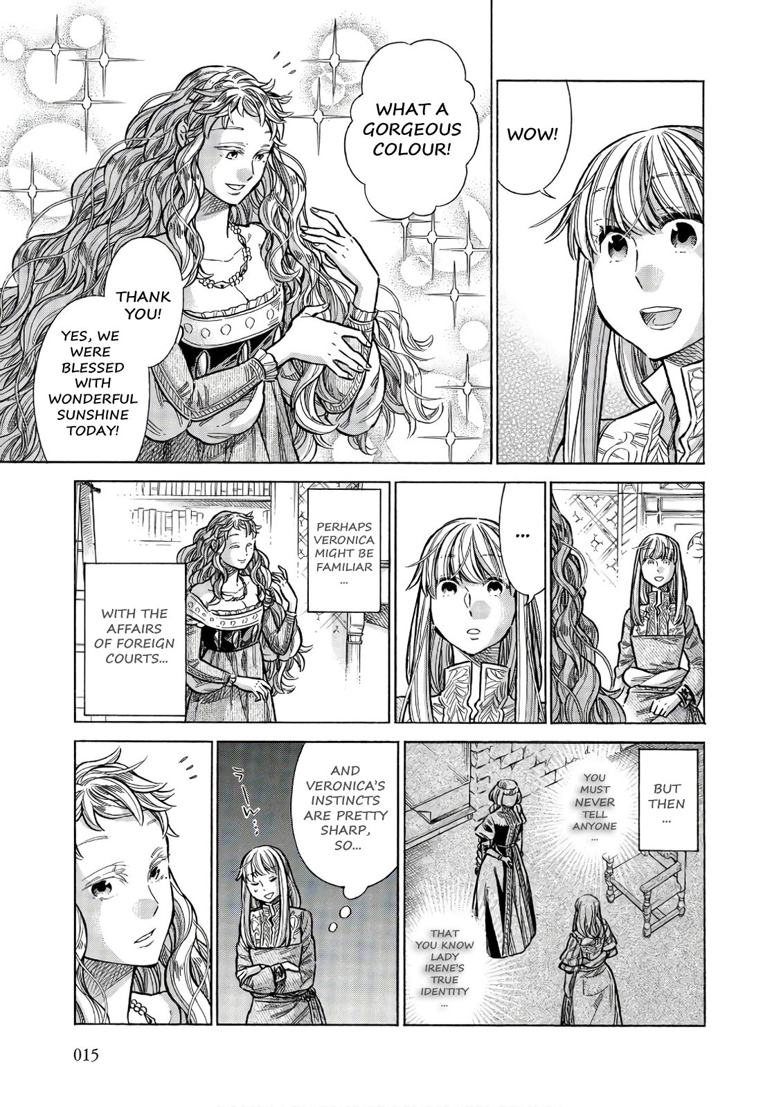 Arte Chapter 51 page 14 - Chapter 51: The Castilian Princess