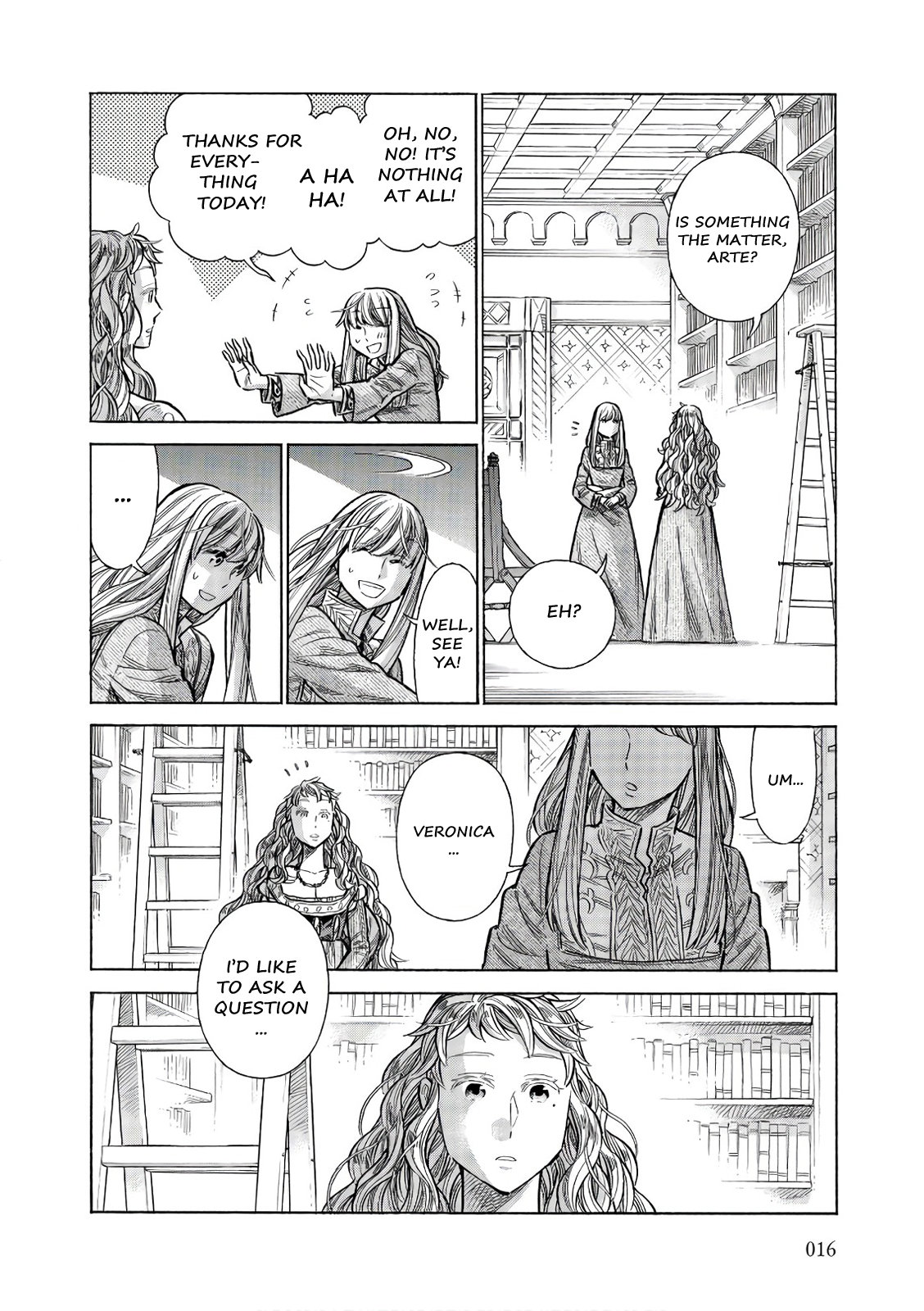 Arte Chapter 51 page 15 - Chapter 51: The Castilian Princess