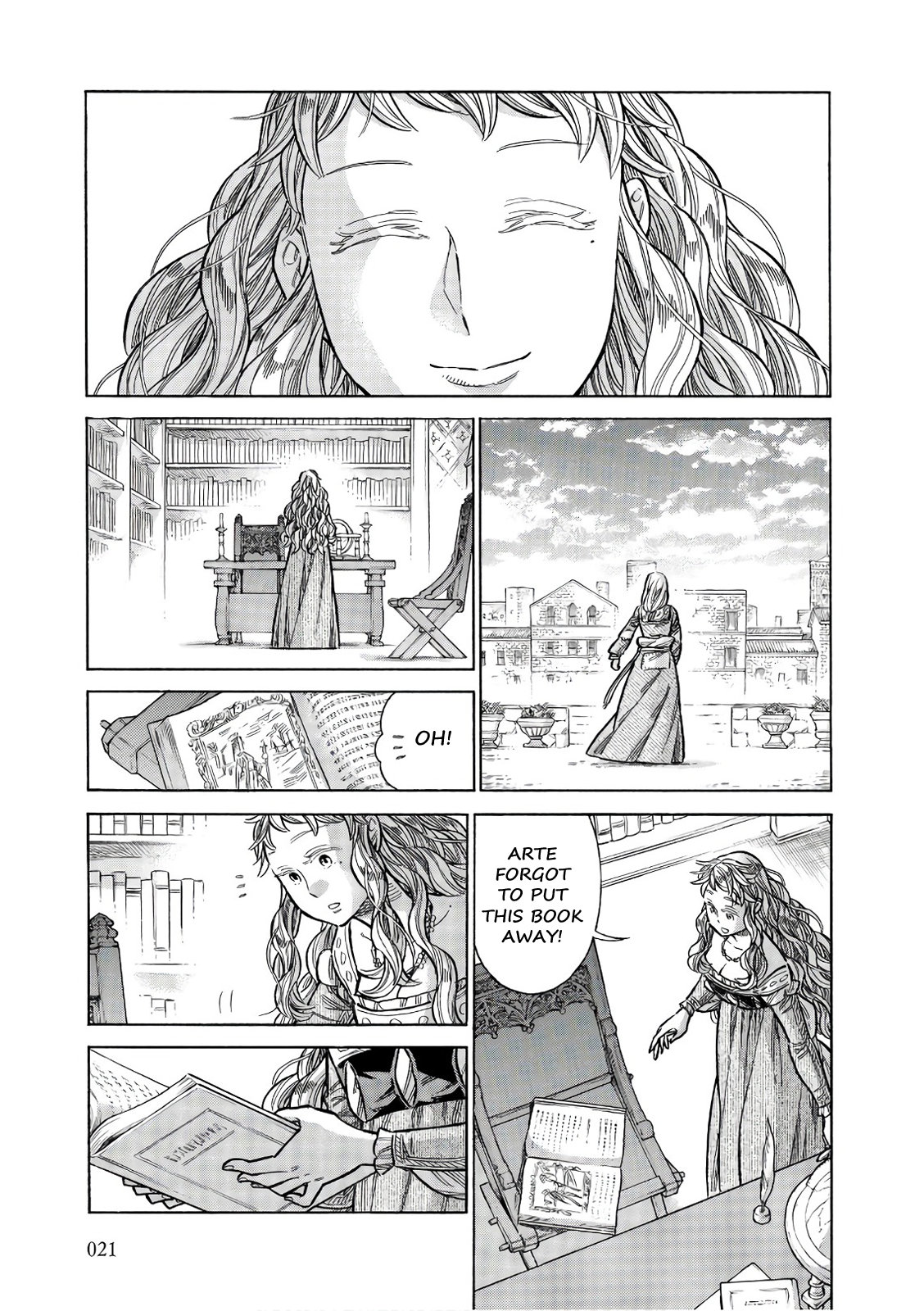 Arte Chapter 51 page 20 - Chapter 51: The Castilian Princess