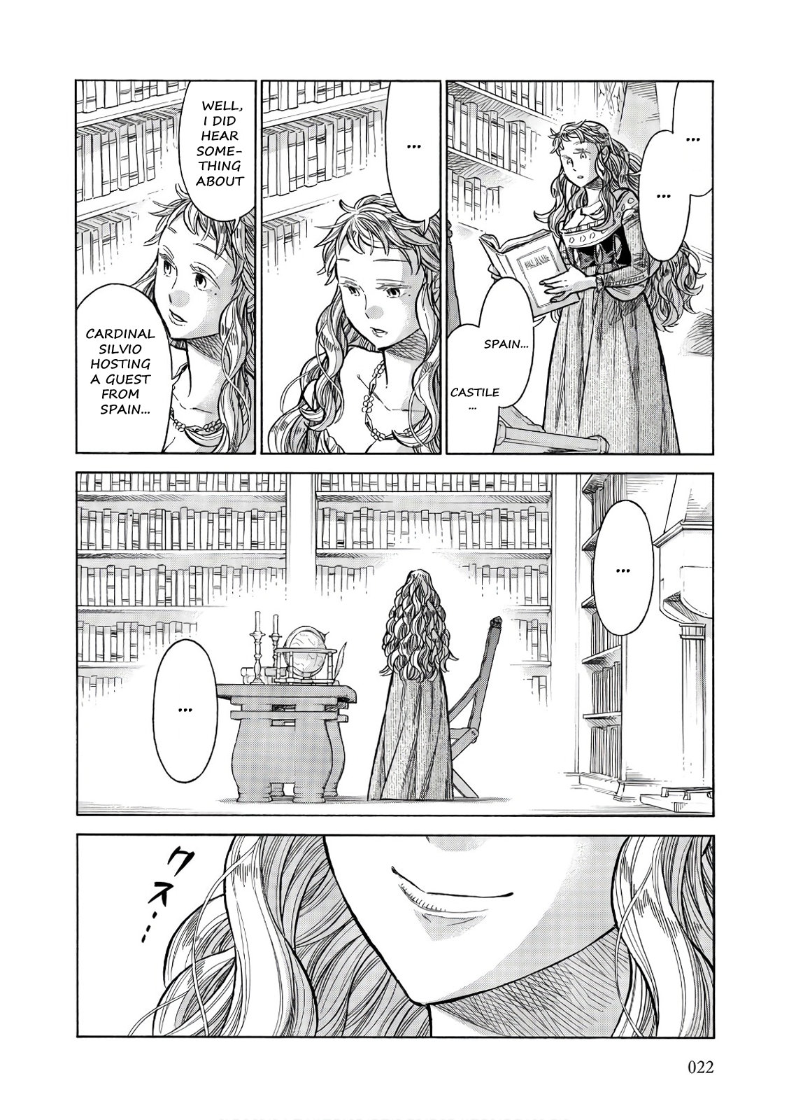 Arte Chapter 51 page 21 - Chapter 51: The Castilian Princess