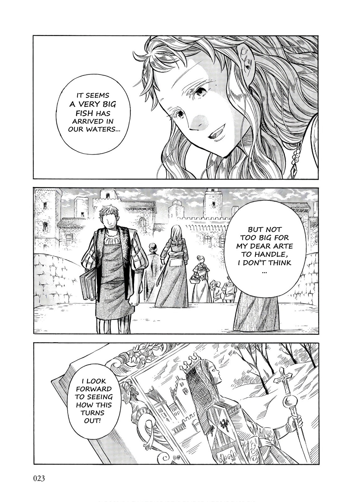 Arte Chapter 51 page 22 - Chapter 51: The Castilian Princess