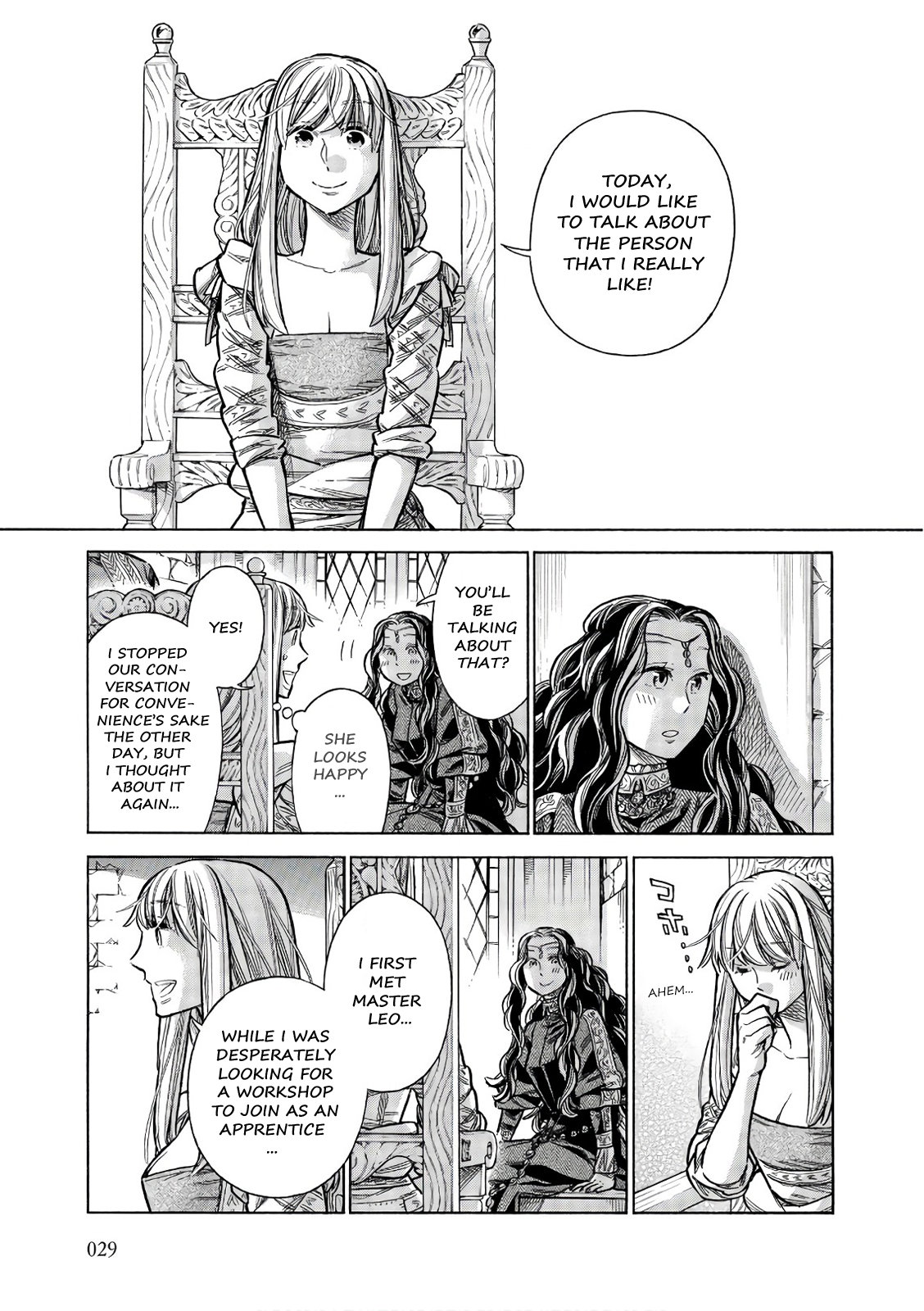 Arte Chapter 51 page 28 - Chapter 51: The Castilian Princess