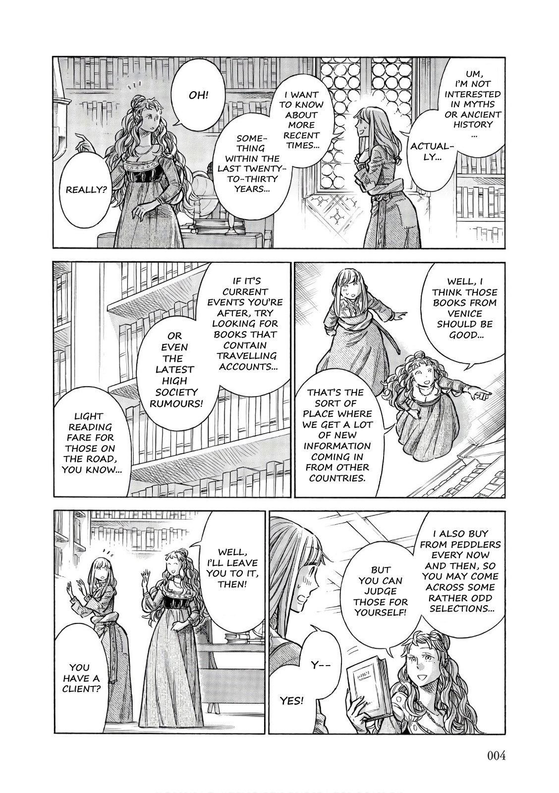Arte Chapter 51 page 3 - Chapter 51: The Castilian Princess