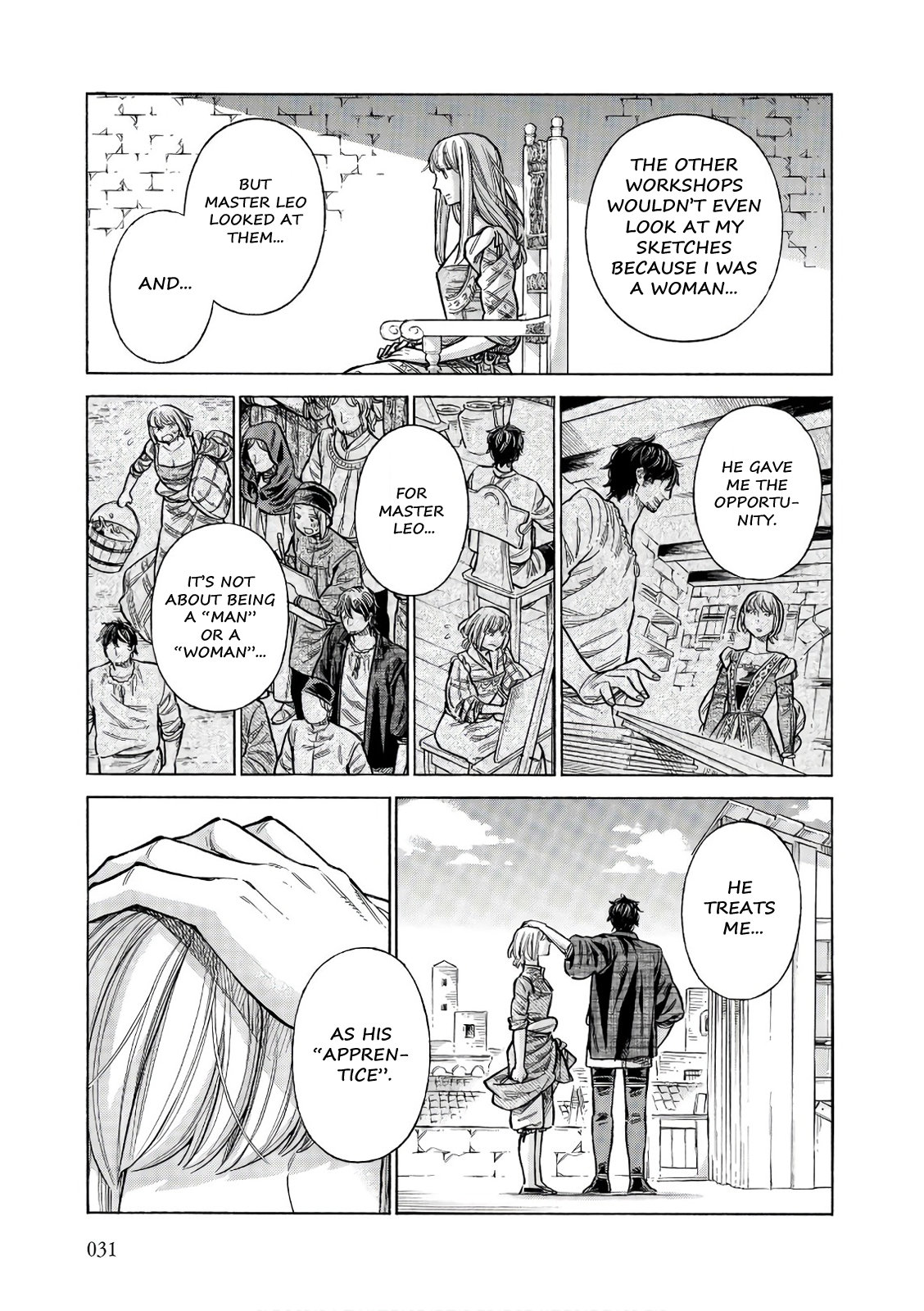 Arte Chapter 51 page 30 - Chapter 51: The Castilian Princess