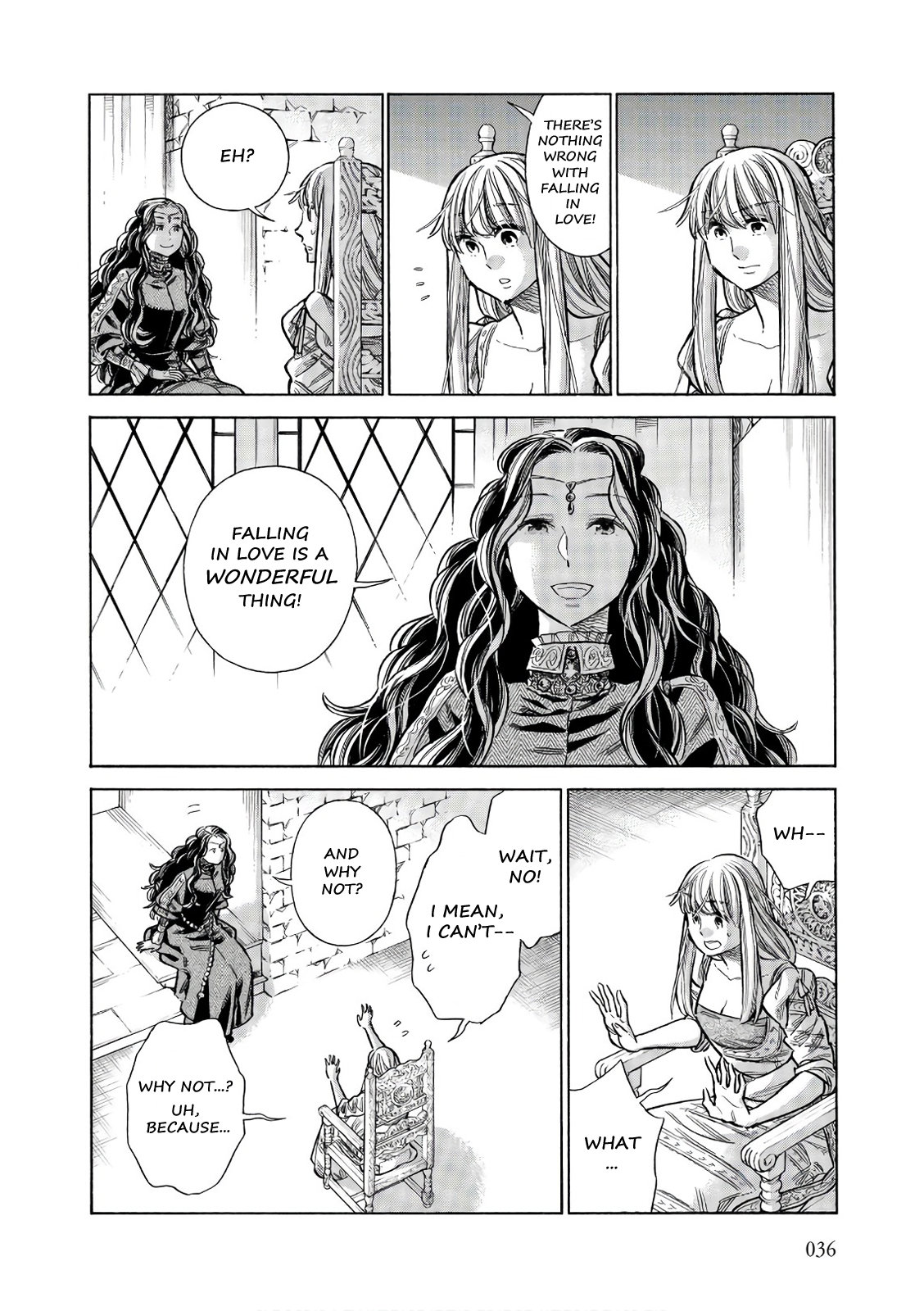 Arte Chapter 51 page 35 - Chapter 51: The Castilian Princess