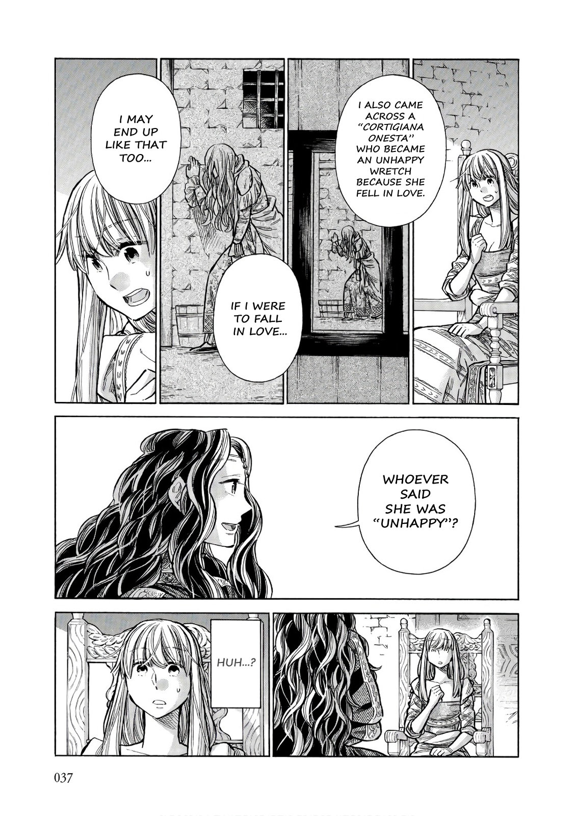 Arte Chapter 51 page 36 - Chapter 51: The Castilian Princess