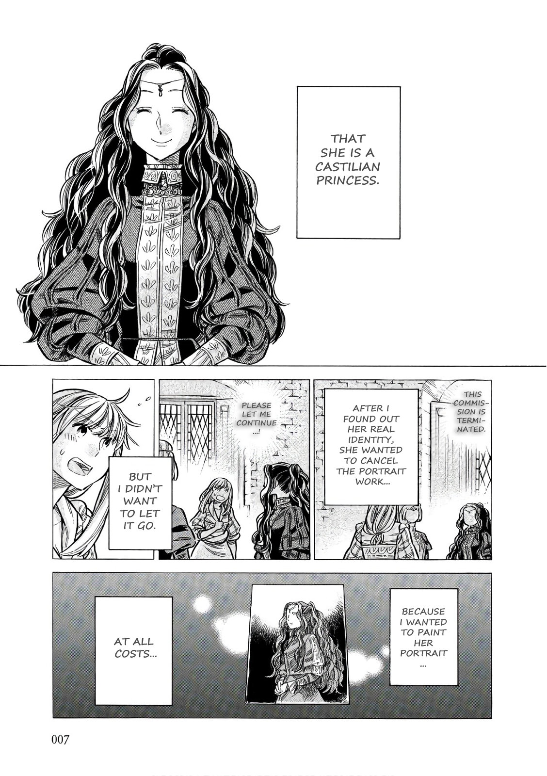 Arte Chapter 51 page 6 - Chapter 51: The Castilian Princess