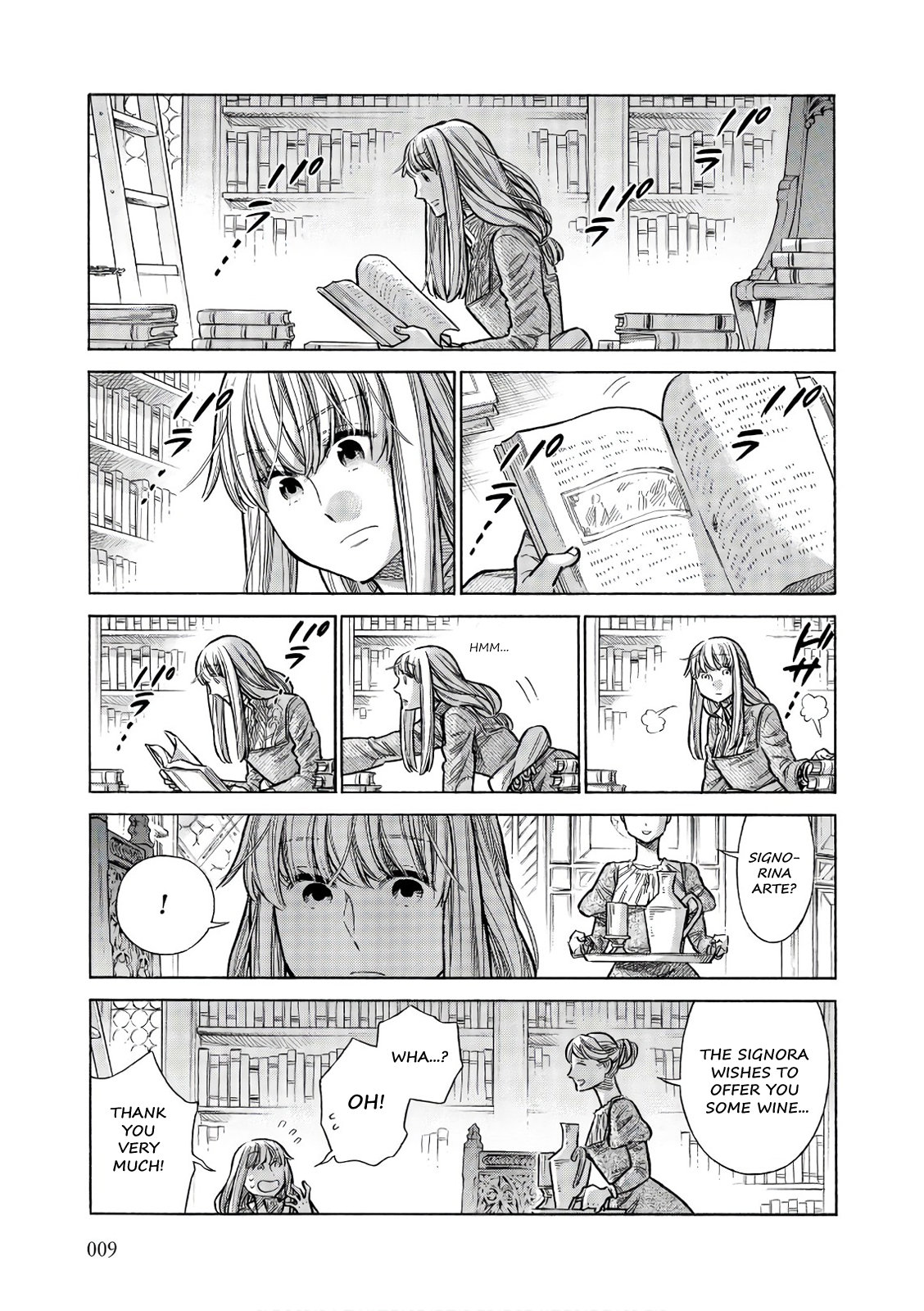 Arte Chapter 51 page 8 - Chapter 51: The Castilian Princess