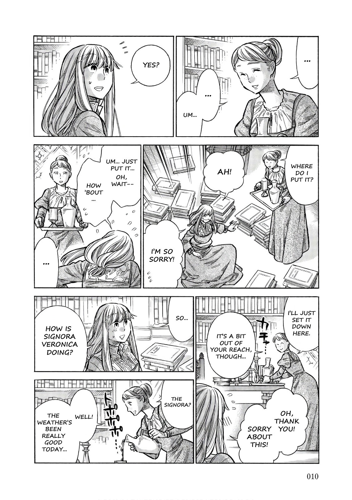 Arte Chapter 51 page 9 - Chapter 51: The Castilian Princess