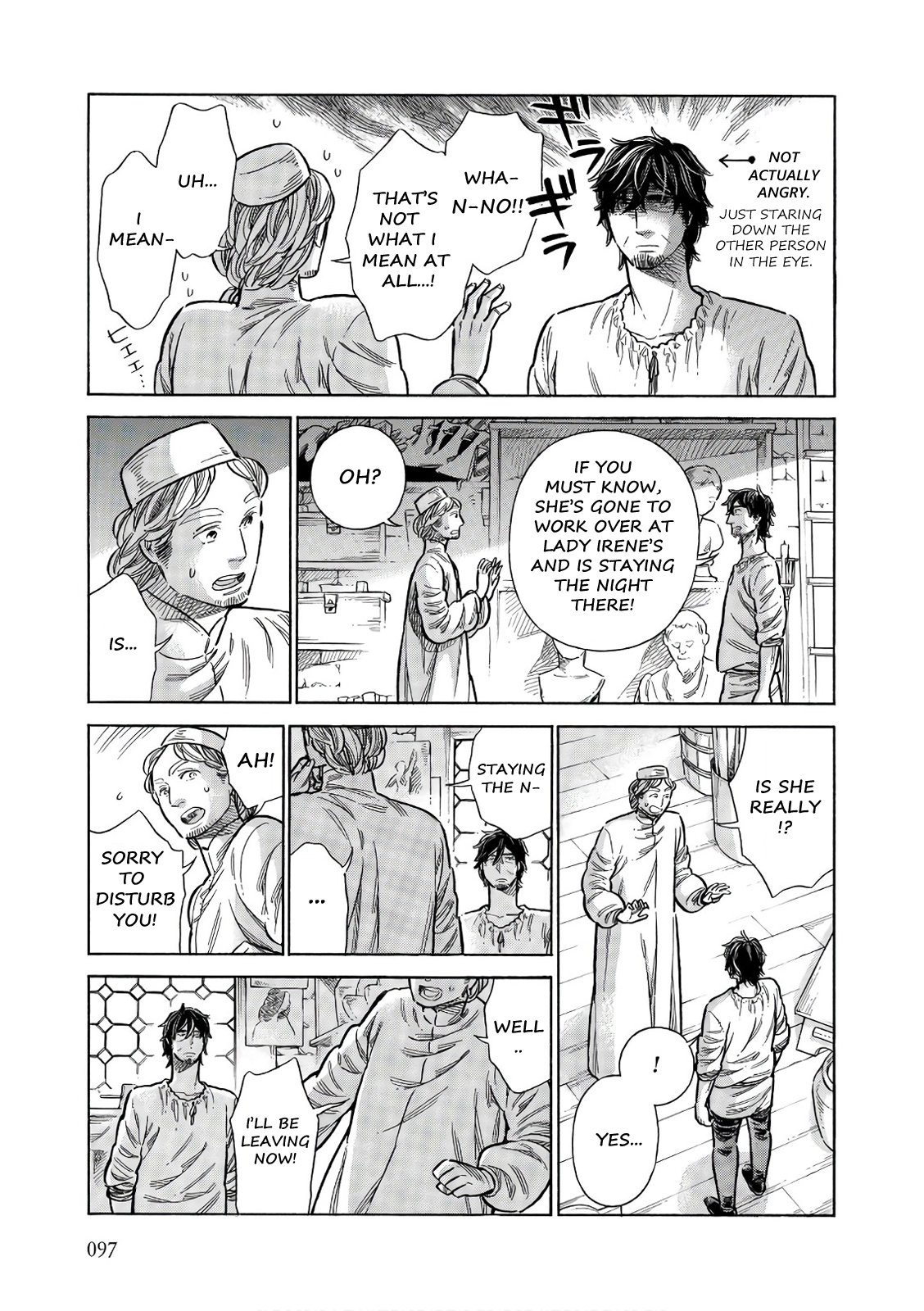 Arte Chapter 53 page 10 - Chapter 53: A Night In The Secret Room