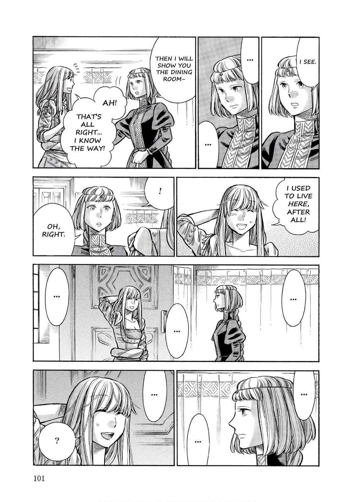 Arte Chapter 53 page 14 - Chapter 53: A Night In The Secret Room