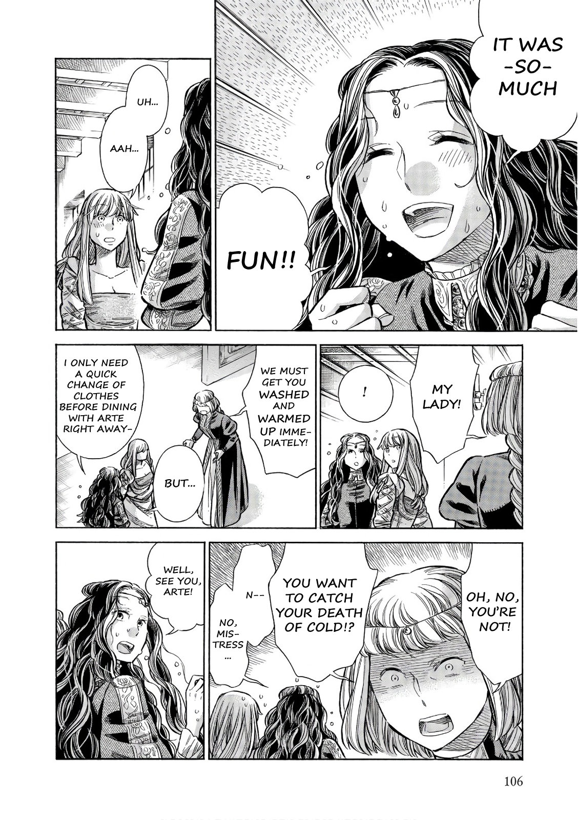 Arte Chapter 53 page 19 - Chapter 53: A Night In The Secret Room