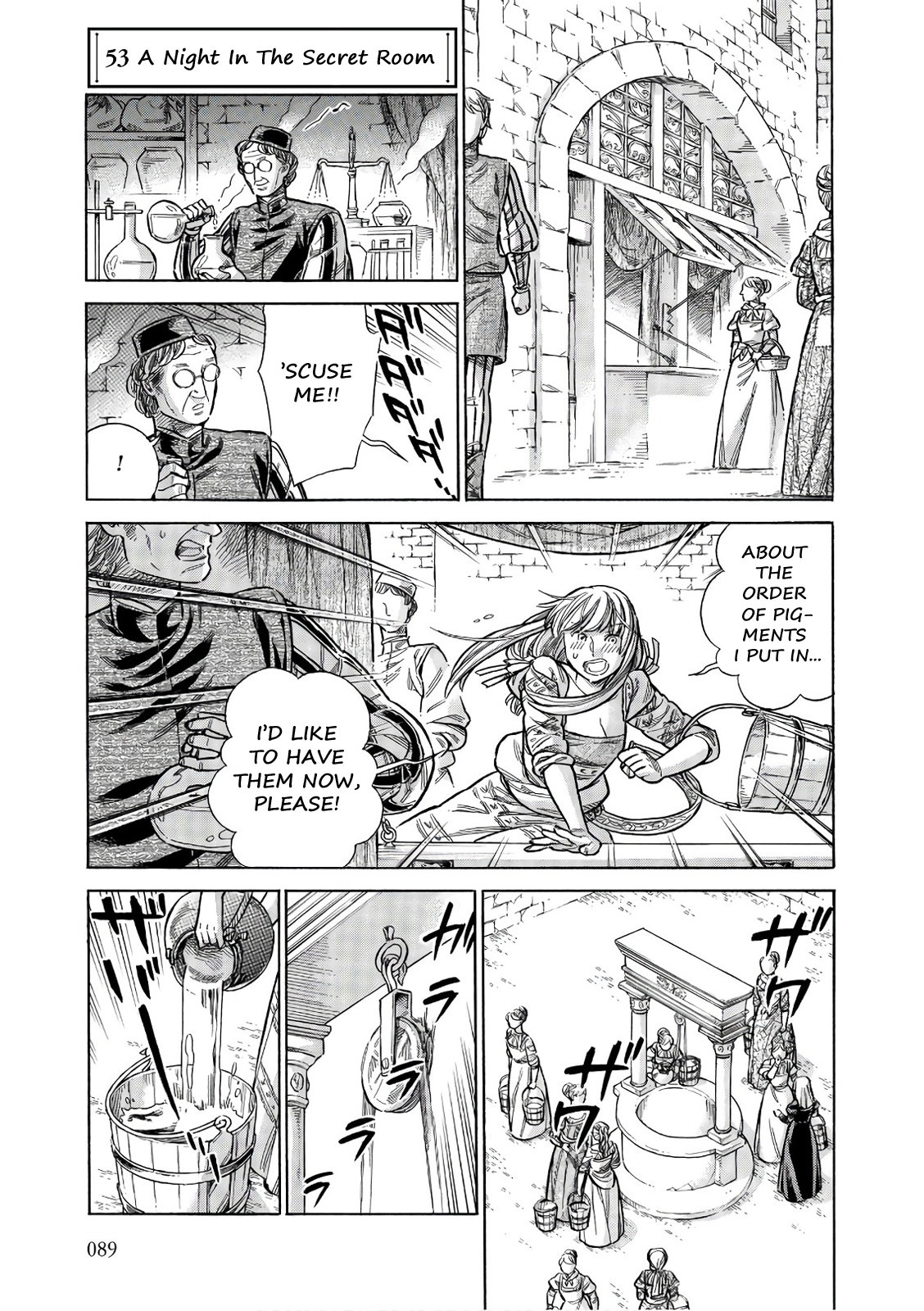 Arte Chapter 53 page 2 - Chapter 53: A Night In The Secret Room
