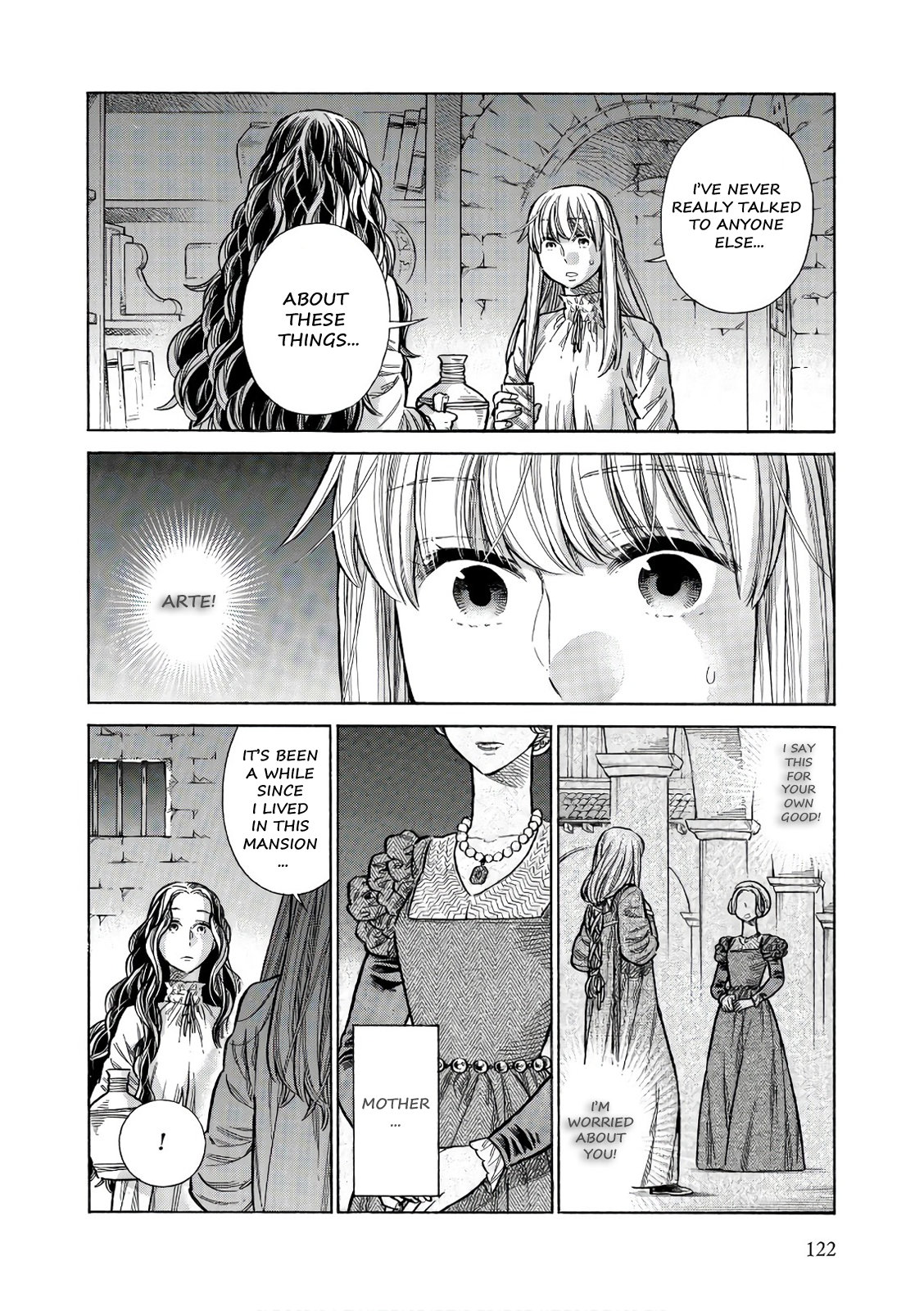 Arte Chapter 53 page 35 - Chapter 53: A Night In The Secret Room