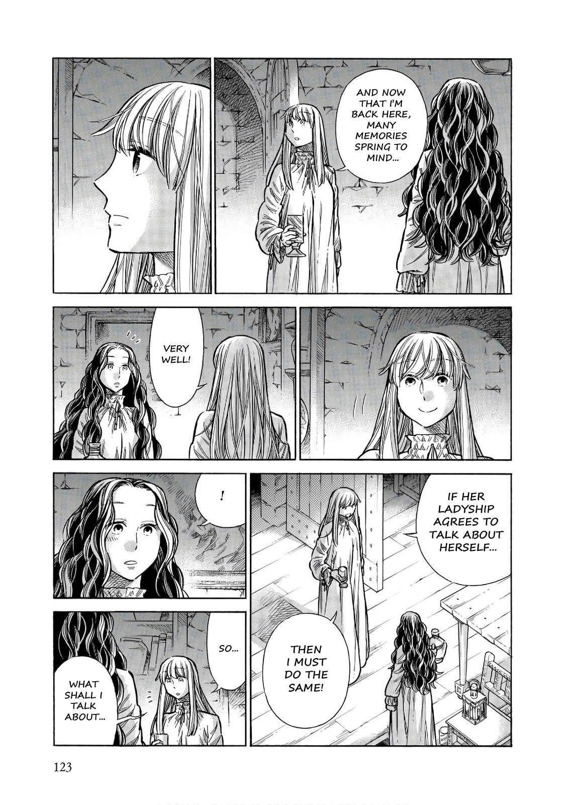 Arte Chapter 53 page 36 - Chapter 53: A Night In The Secret Room