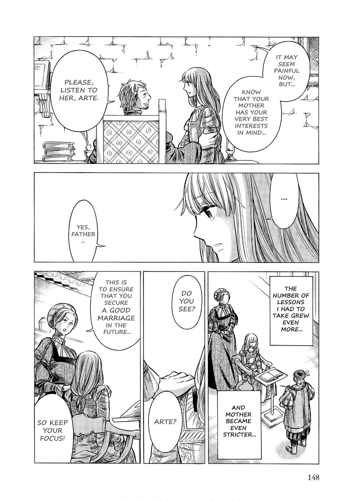 Arte Chapter 54 page 23 - Chapter 54: Memories