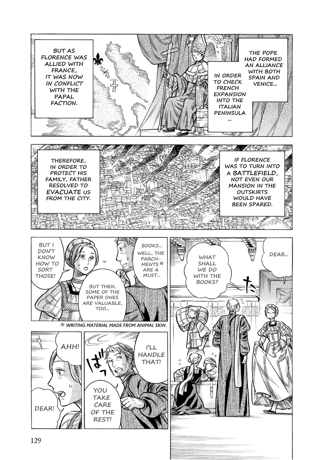 Arte Chapter 54 page 4 - Chapter 54: Memories