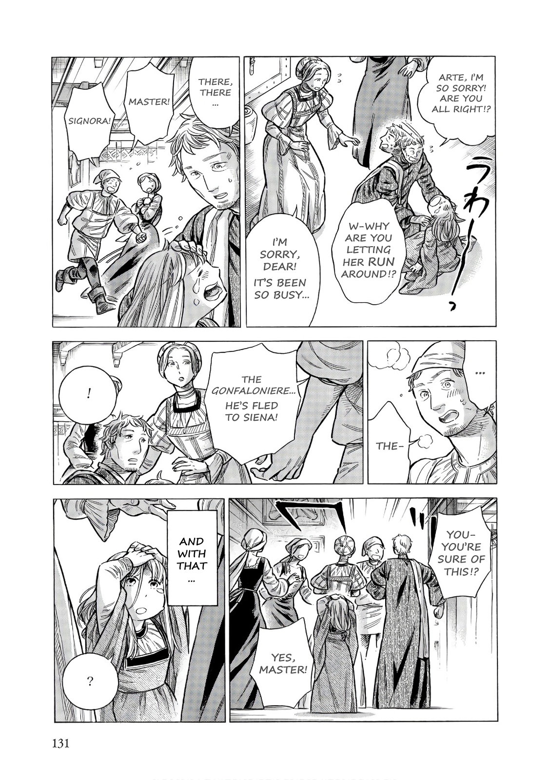 Arte Chapter 54 page 6 - Chapter 54: Memories