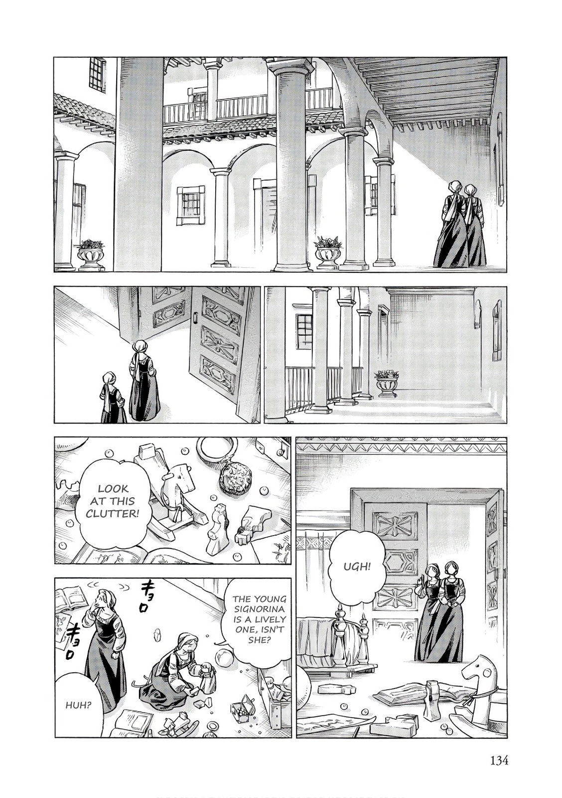 Arte Chapter 54 page 9 - Chapter 54: Memories