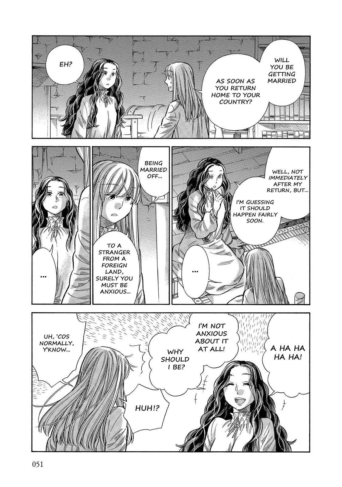 Arte Chapter 56 page 14 - Chapter 56: Flame