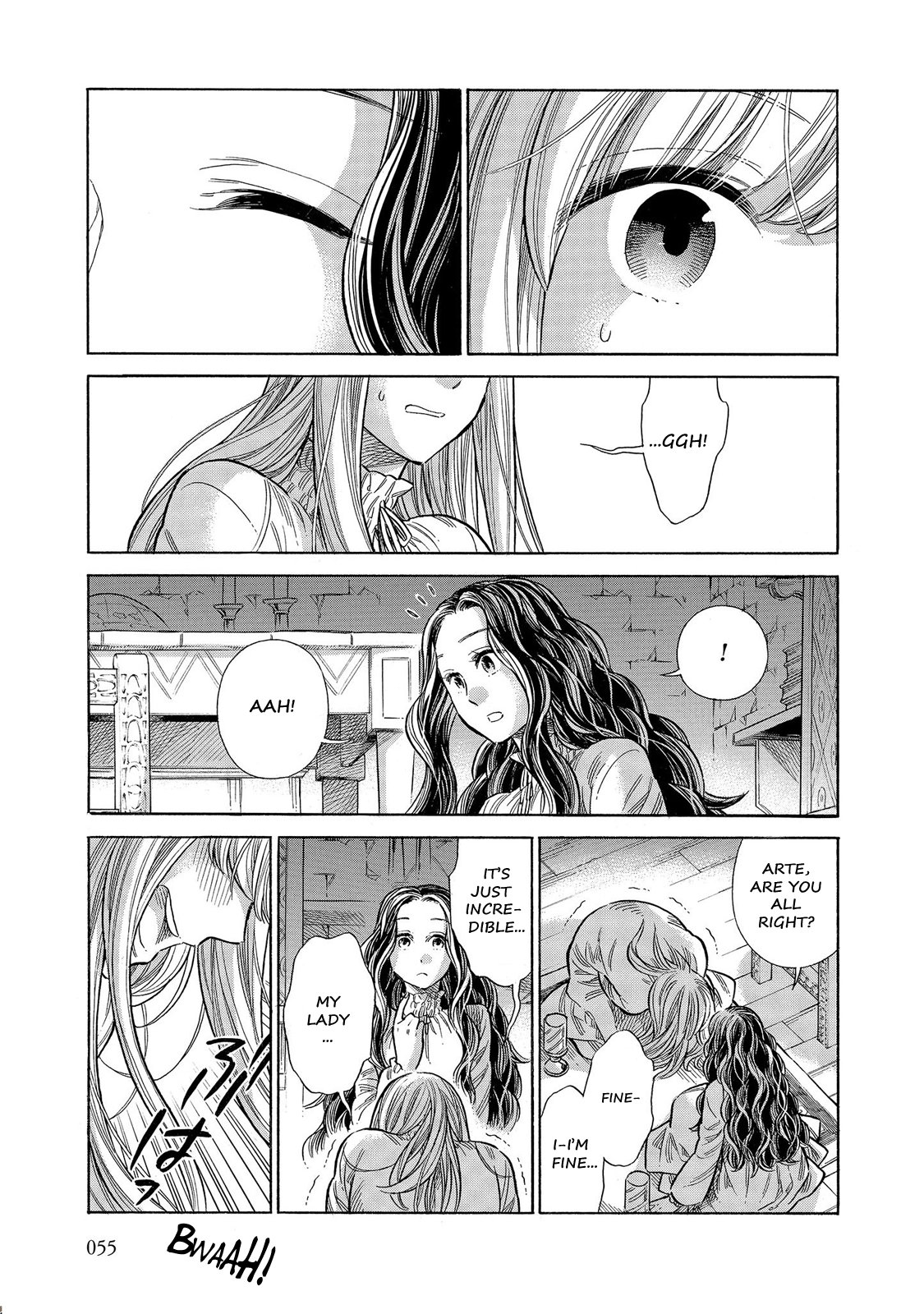 Arte Chapter 56 page 18 - Chapter 56: Flame