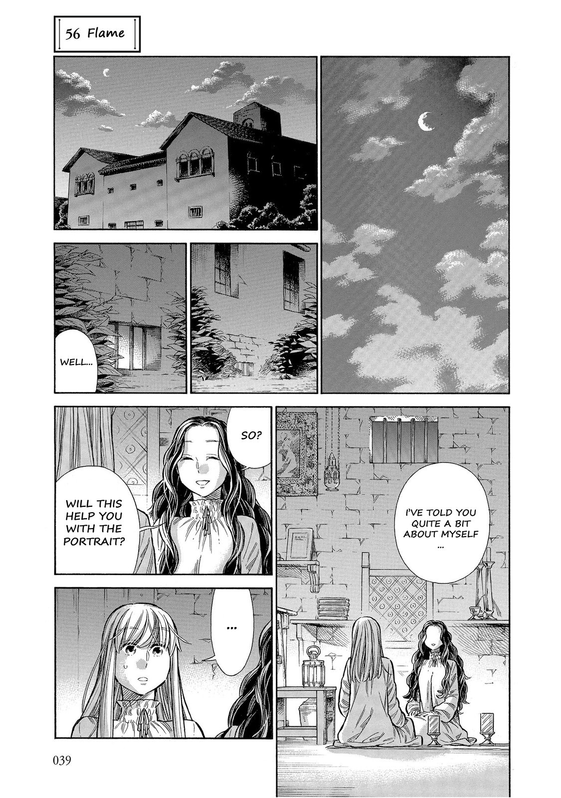 Arte Chapter 56 page 2 - Chapter 56: Flame