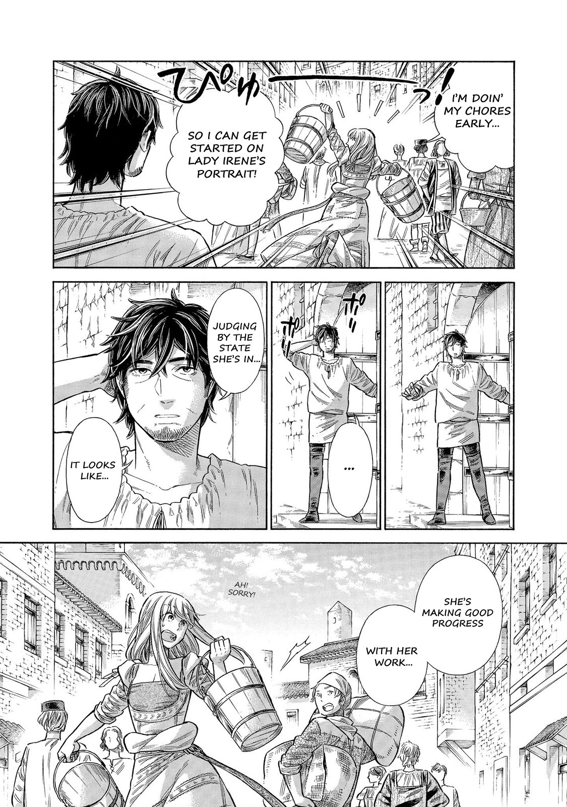 Arte Chapter 56 page 26 - Chapter 56: Flame