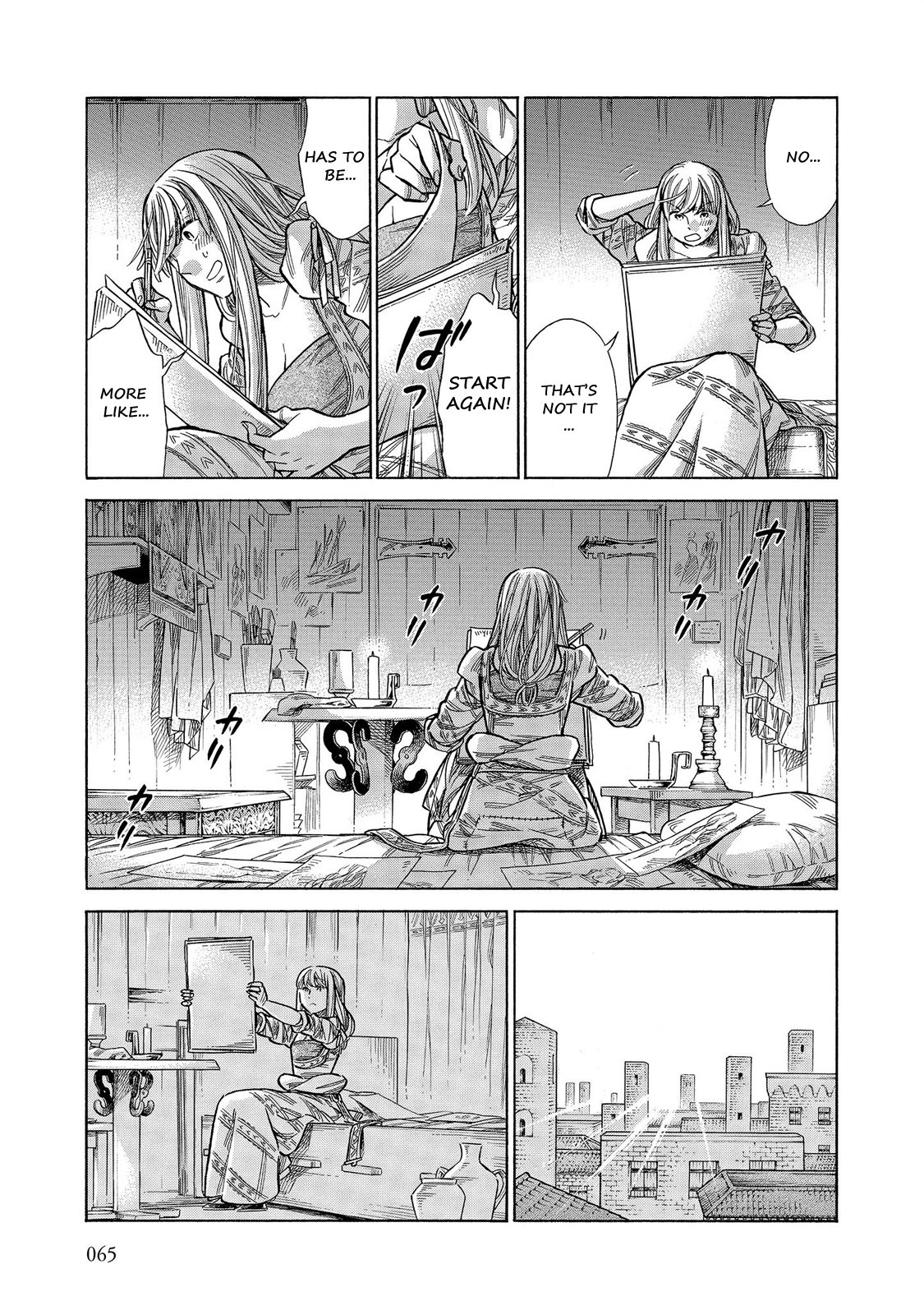 Arte Chapter 56 page 28 - Chapter 56: Flame
