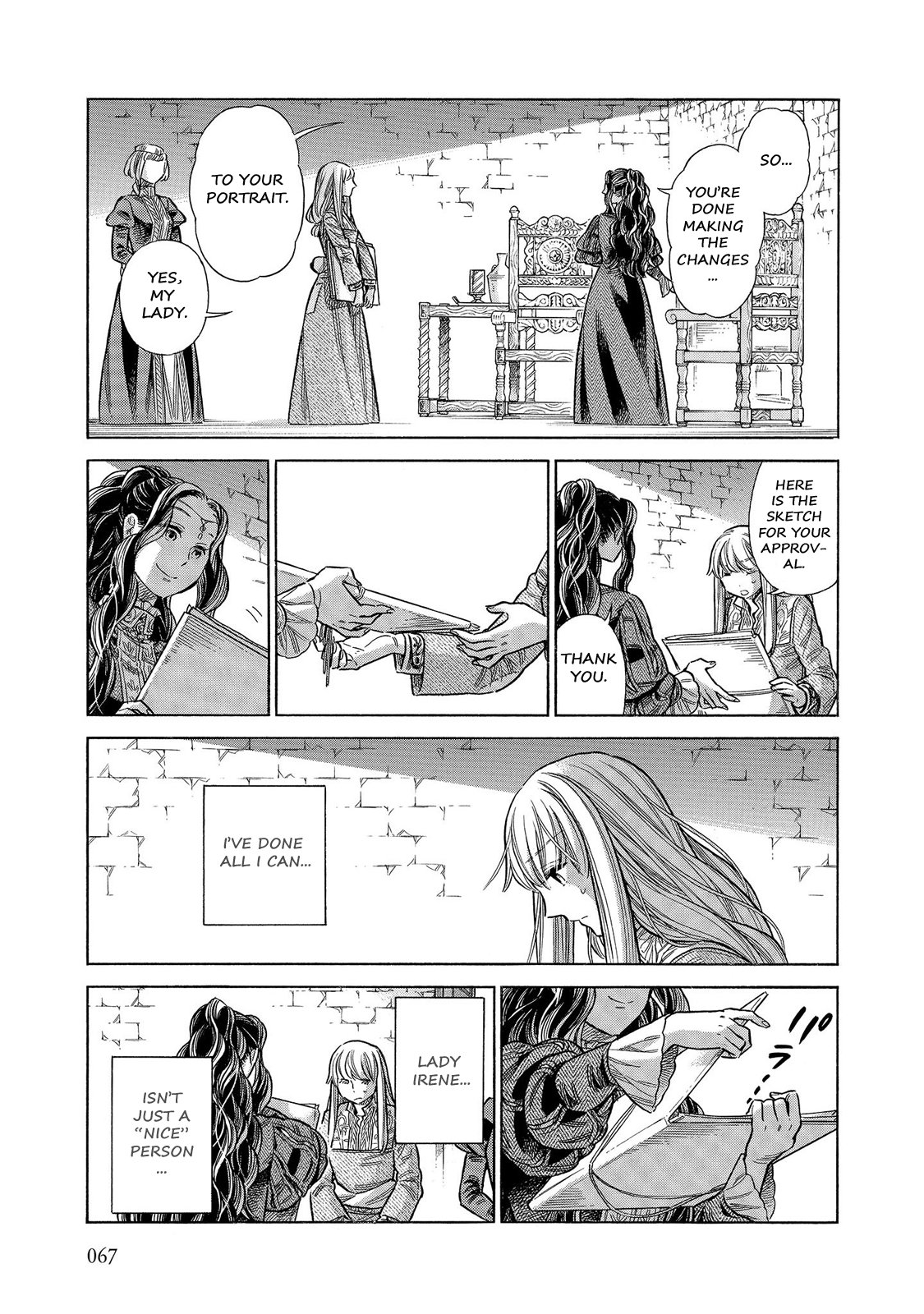 Arte Chapter 56 page 30 - Chapter 56: Flame