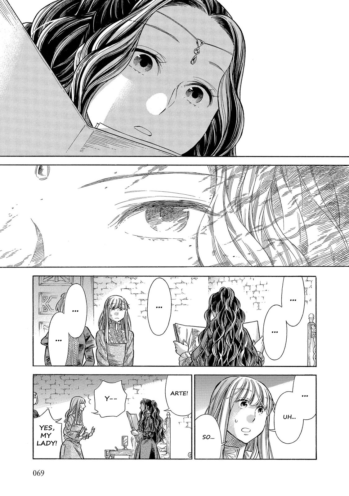 Arte Chapter 56 page 32 - Chapter 56: Flame