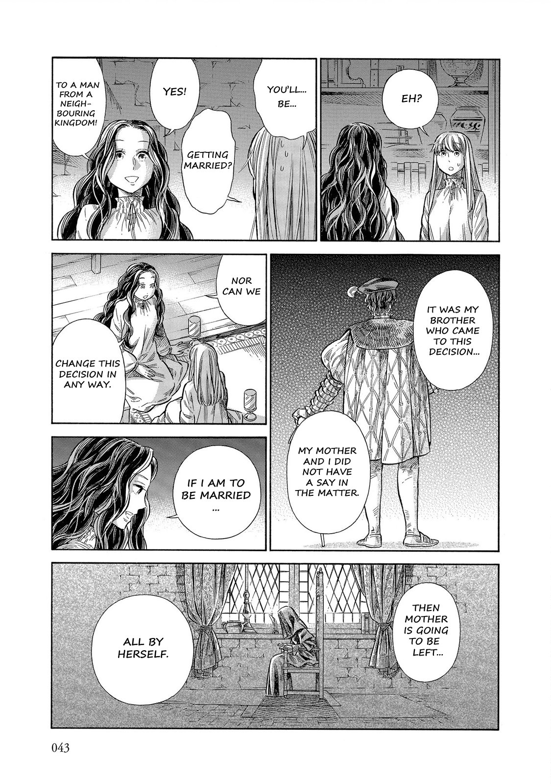 Arte Chapter 56 page 6 - Chapter 56: Flame