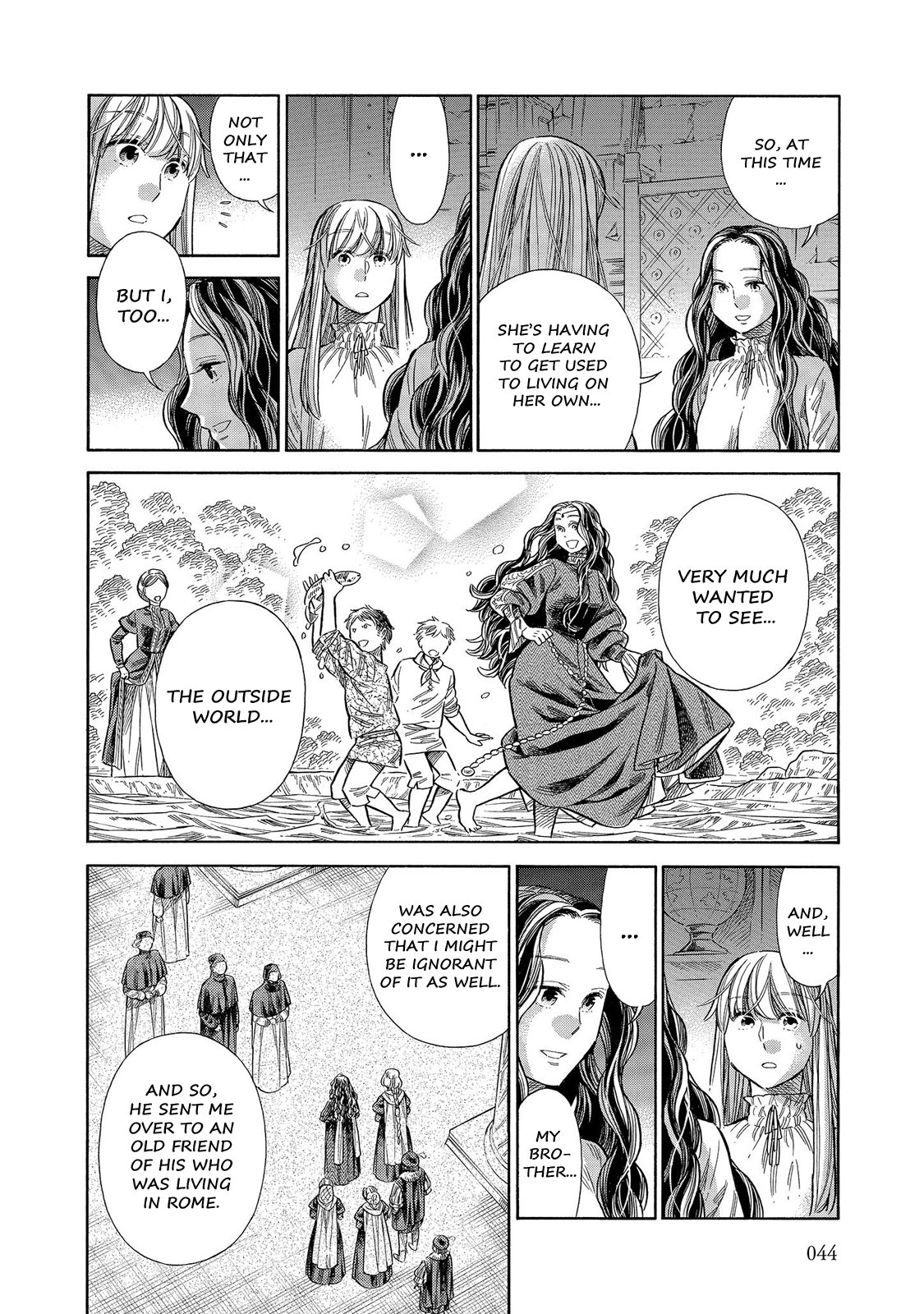 Arte Chapter 56 page 7 - Chapter 56: Flame