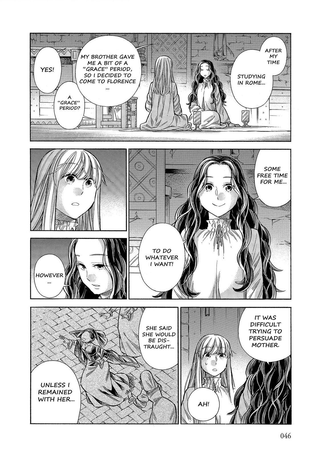 Arte Chapter 56 page 9 - Chapter 56: Flame