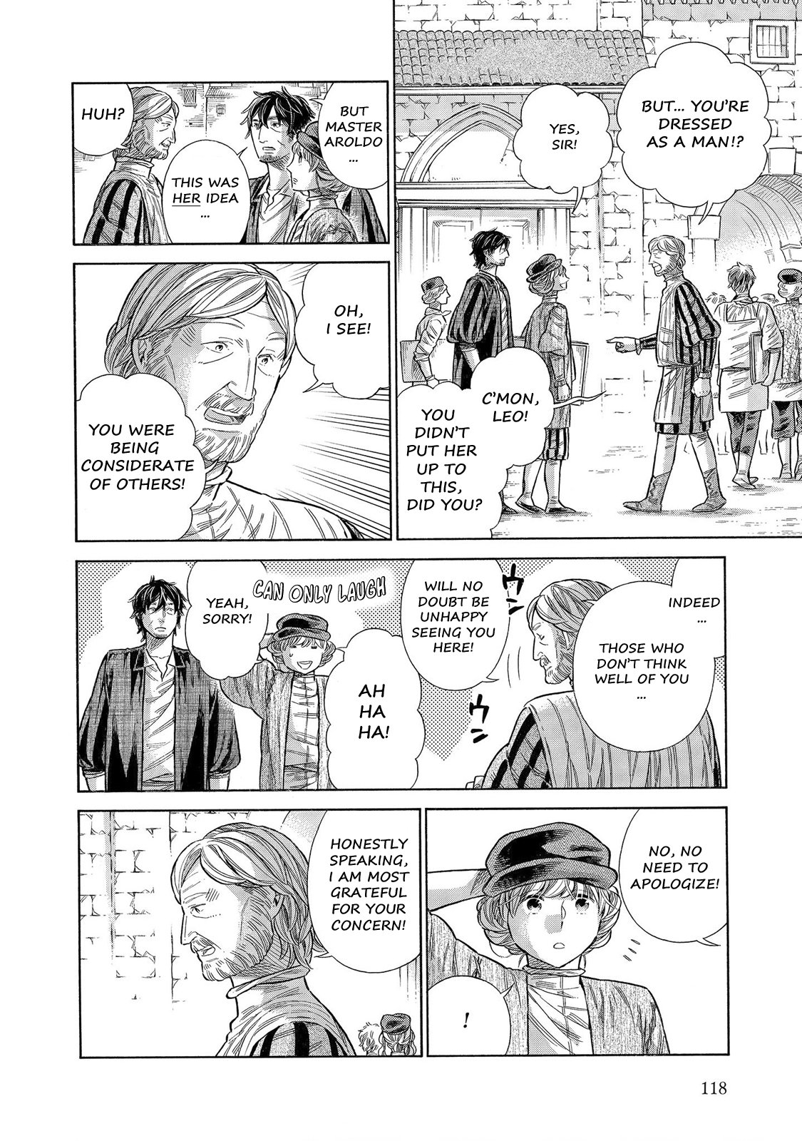 Arte Chapter 58 page 9 - Chapter 58: Master And Apprentice, Part 2