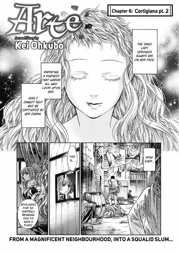 Arte Chapter 6 page 1 - Chapter 6