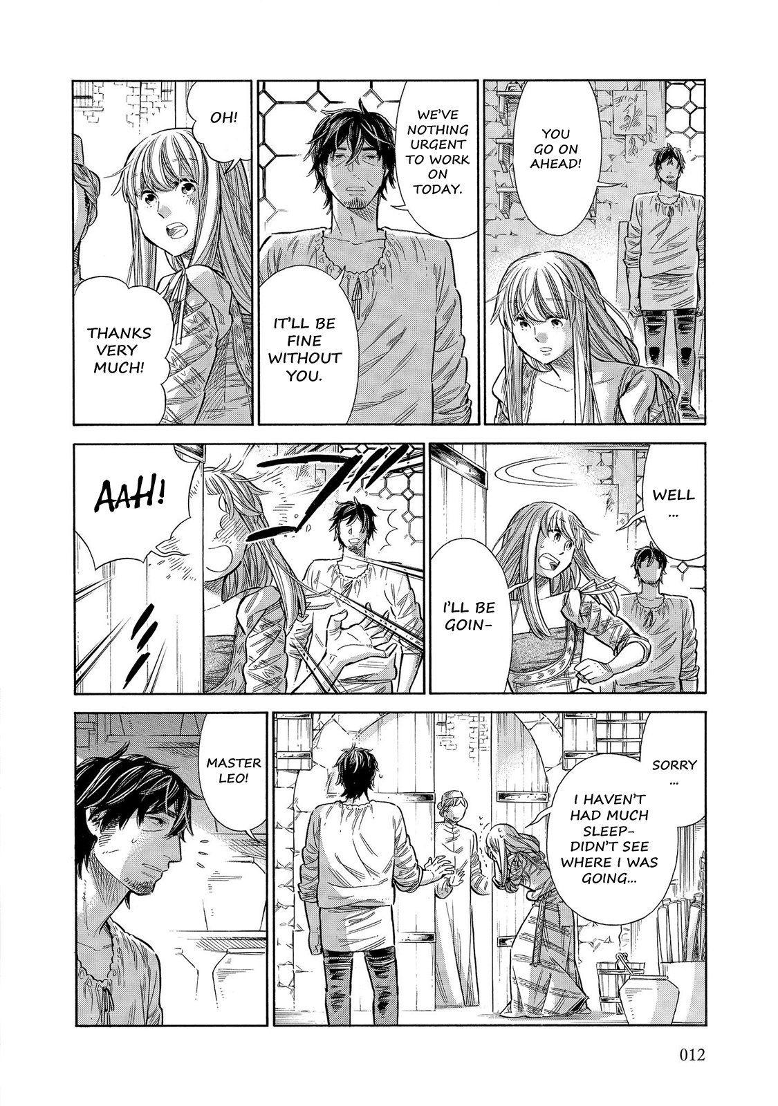 Arte Chapter 60 page 10 - Chapter 60: Trouble