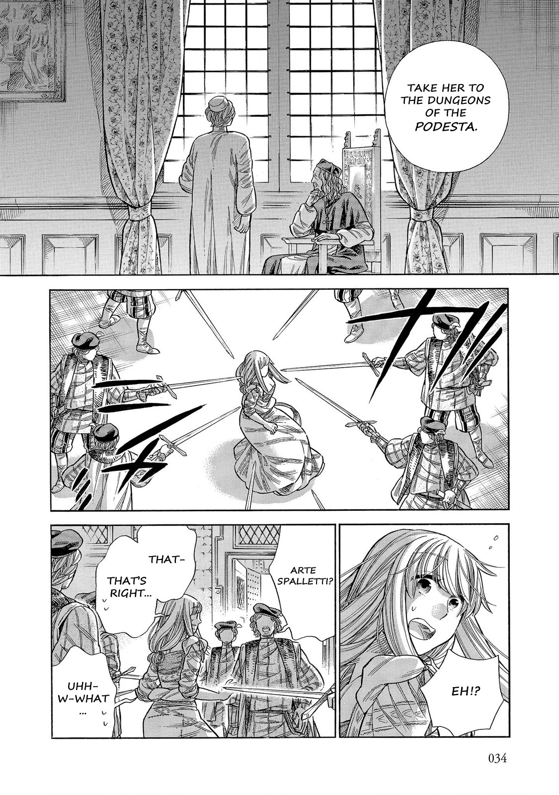 Arte Chapter 60 page 32 - Chapter 60: Trouble