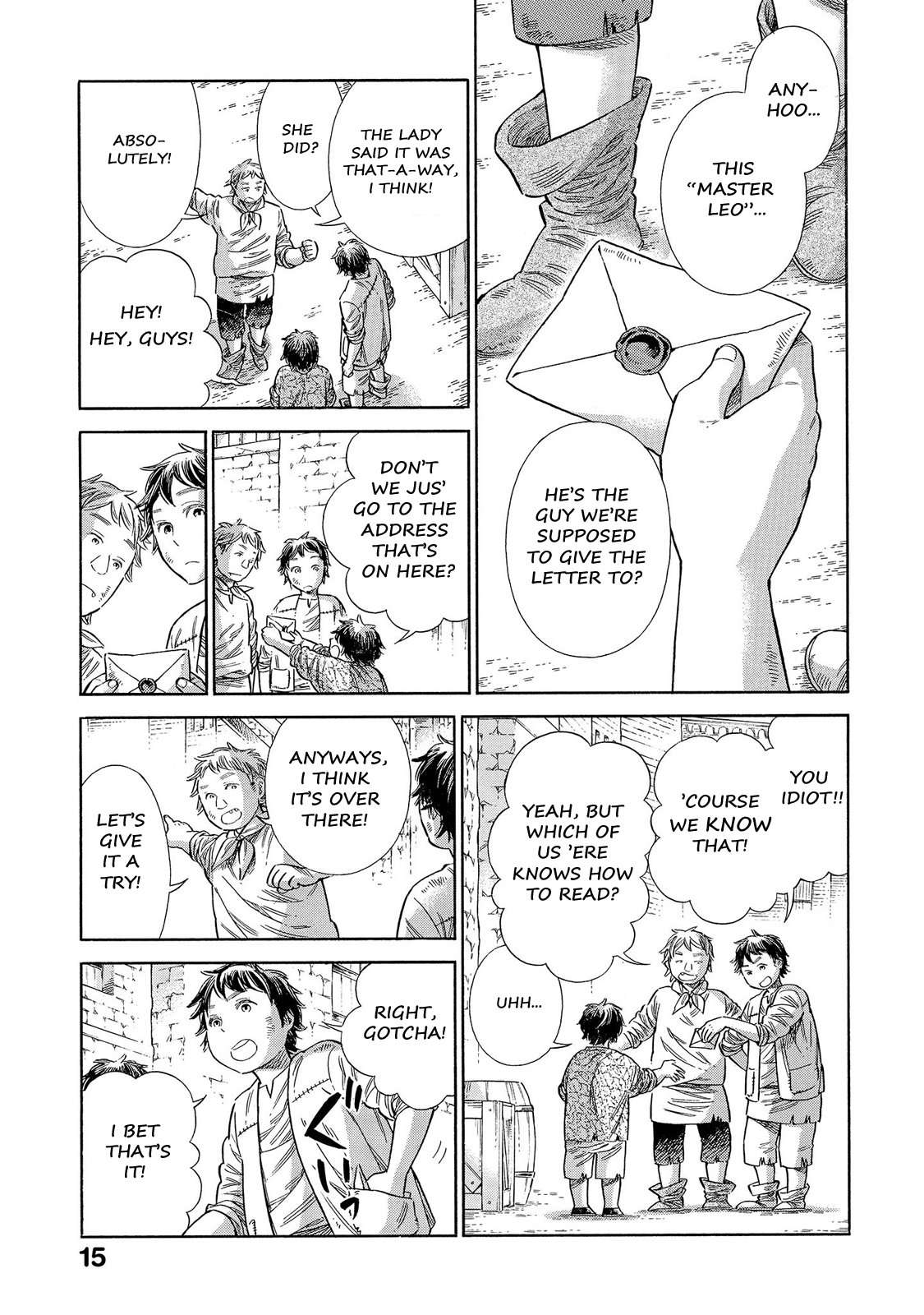 Arte Chapter 65 page 14 - Chapter 65: A Message From Irene