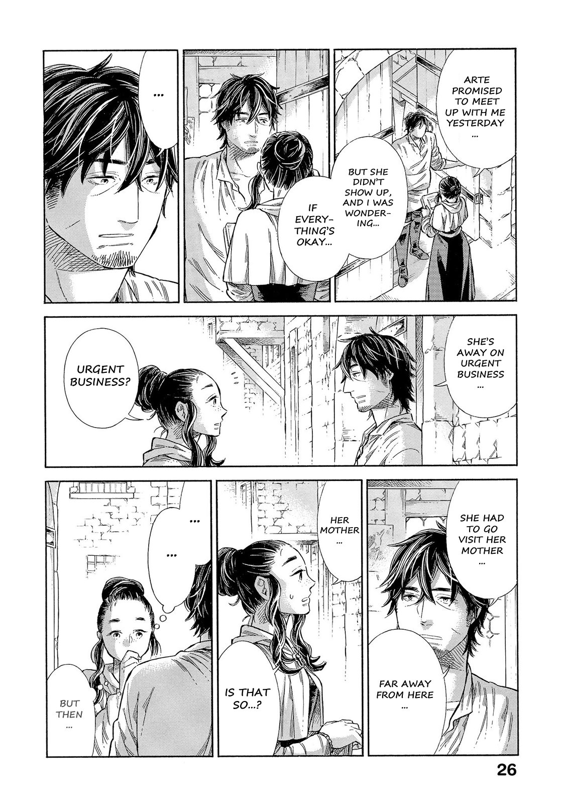 Arte Chapter 65 page 25 - Chapter 65: A Message From Irene