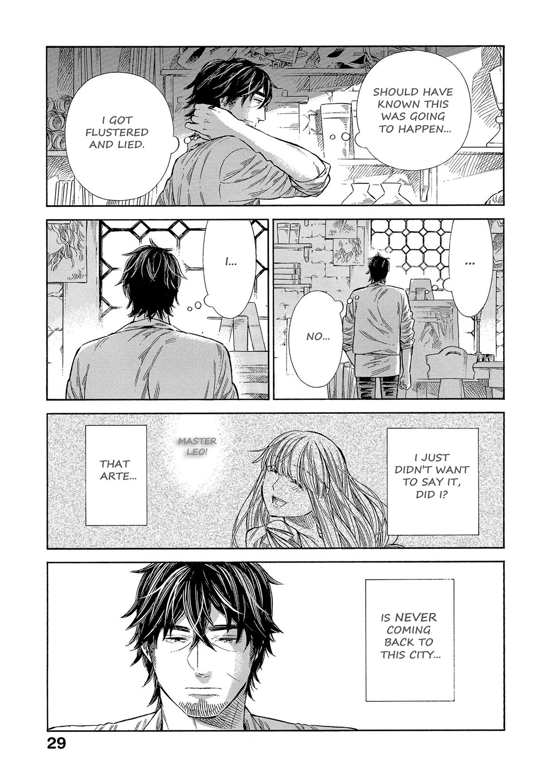 Arte Chapter 65 page 28 - Chapter 65: A Message From Irene