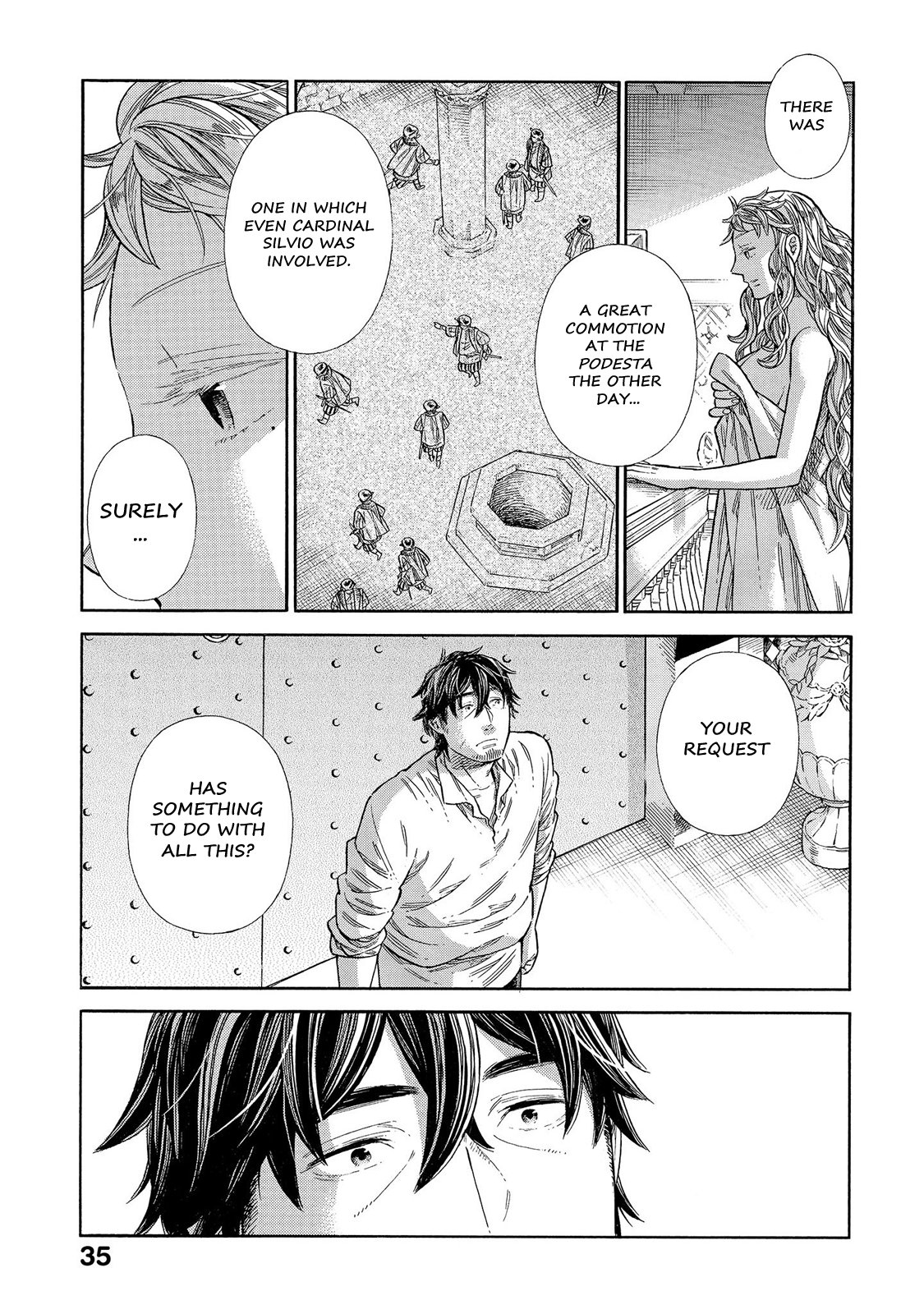 Arte Chapter 65 page 34 - Chapter 65: A Message From Irene