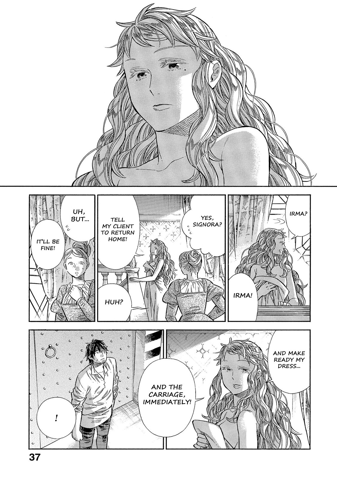 Arte Chapter 65 page 36 - Chapter 65: A Message From Irene