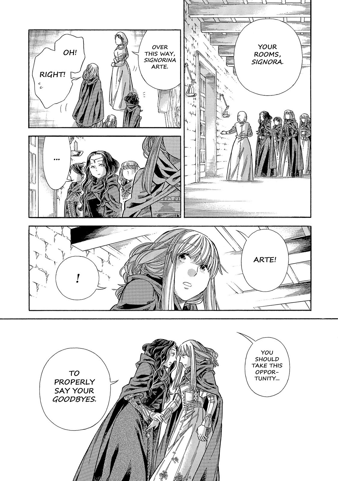 Arte Chapter 68 page 16 - Chapter 68: The Visit