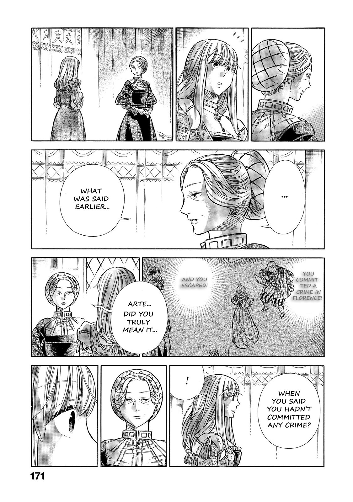 Arte Chapter 69 page 28 - Chapter 69: She Won't Believe Me!