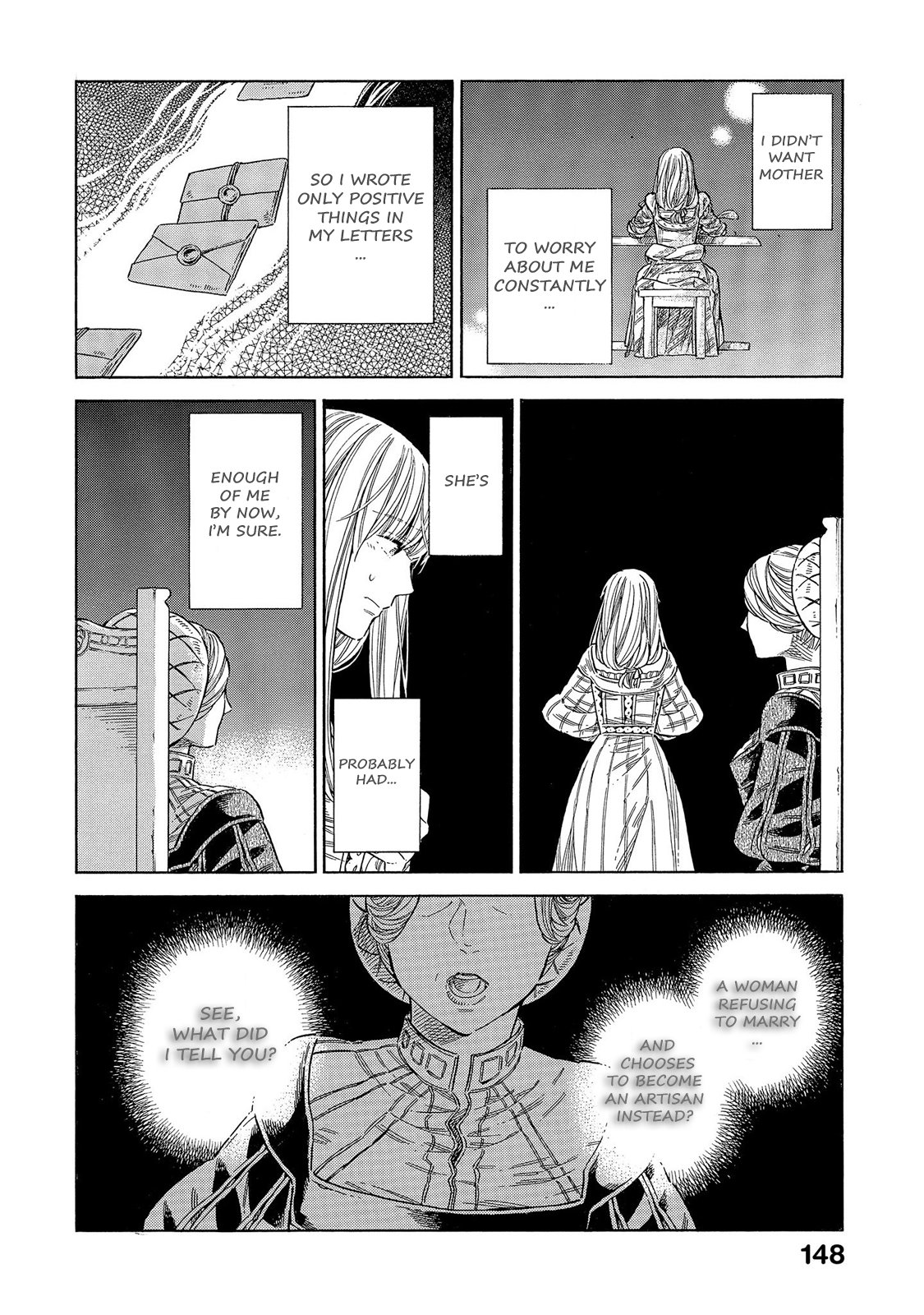 Arte Chapter 69 page 5 - Chapter 69: She Won't Believe Me!