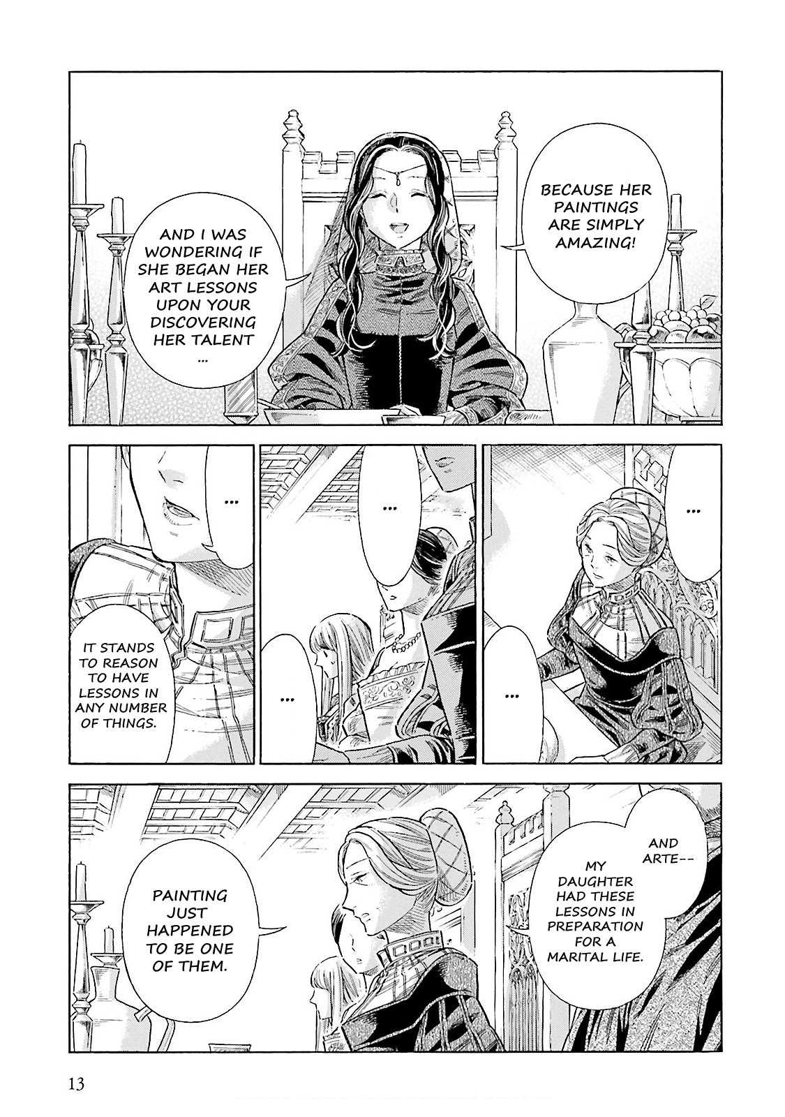 Arte Chapter 70 page 12 - Chapter 70: Just Like A Child